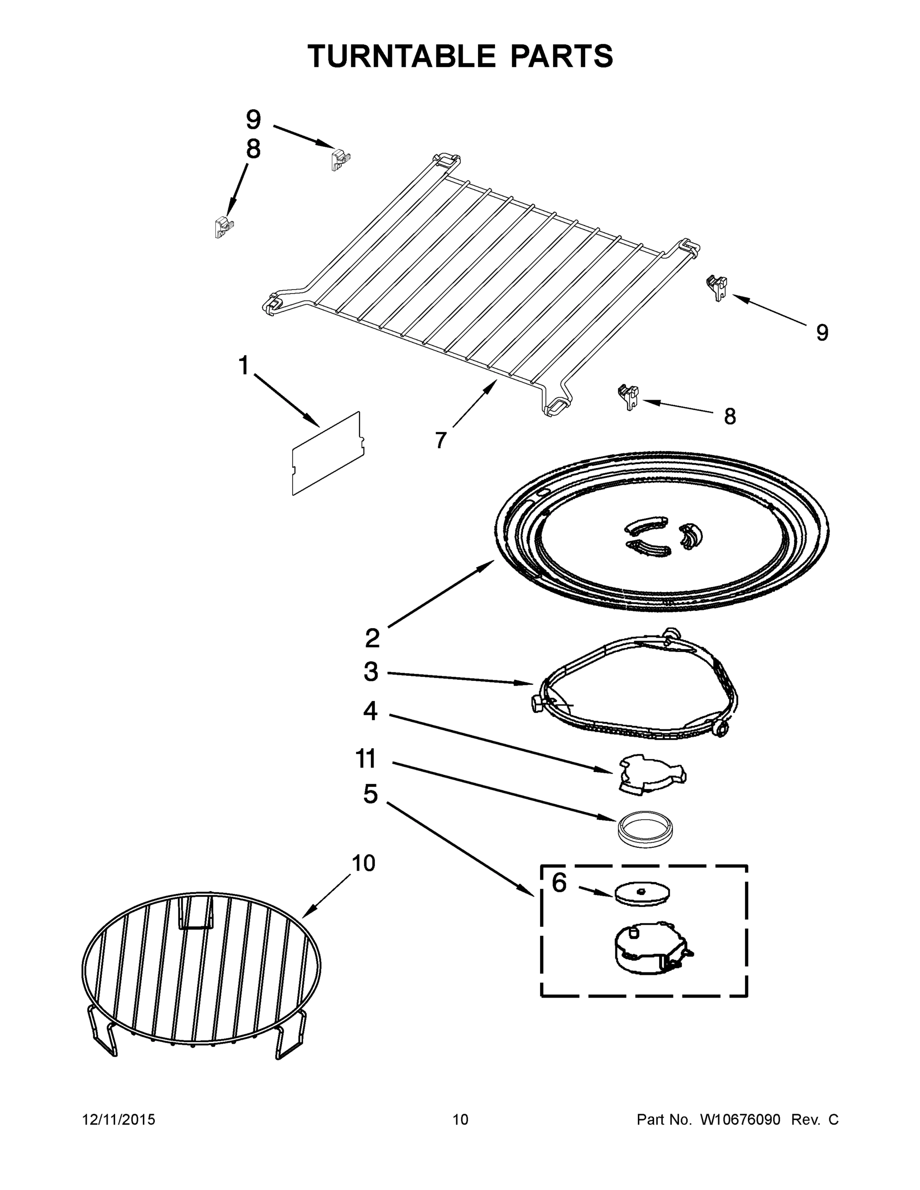 06 - TURNTABLE PARTS