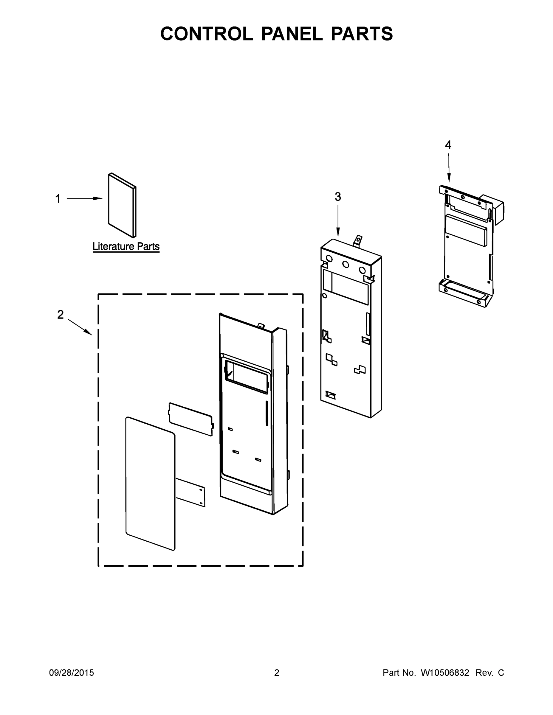 02 - CONTROL PANEL PARTS