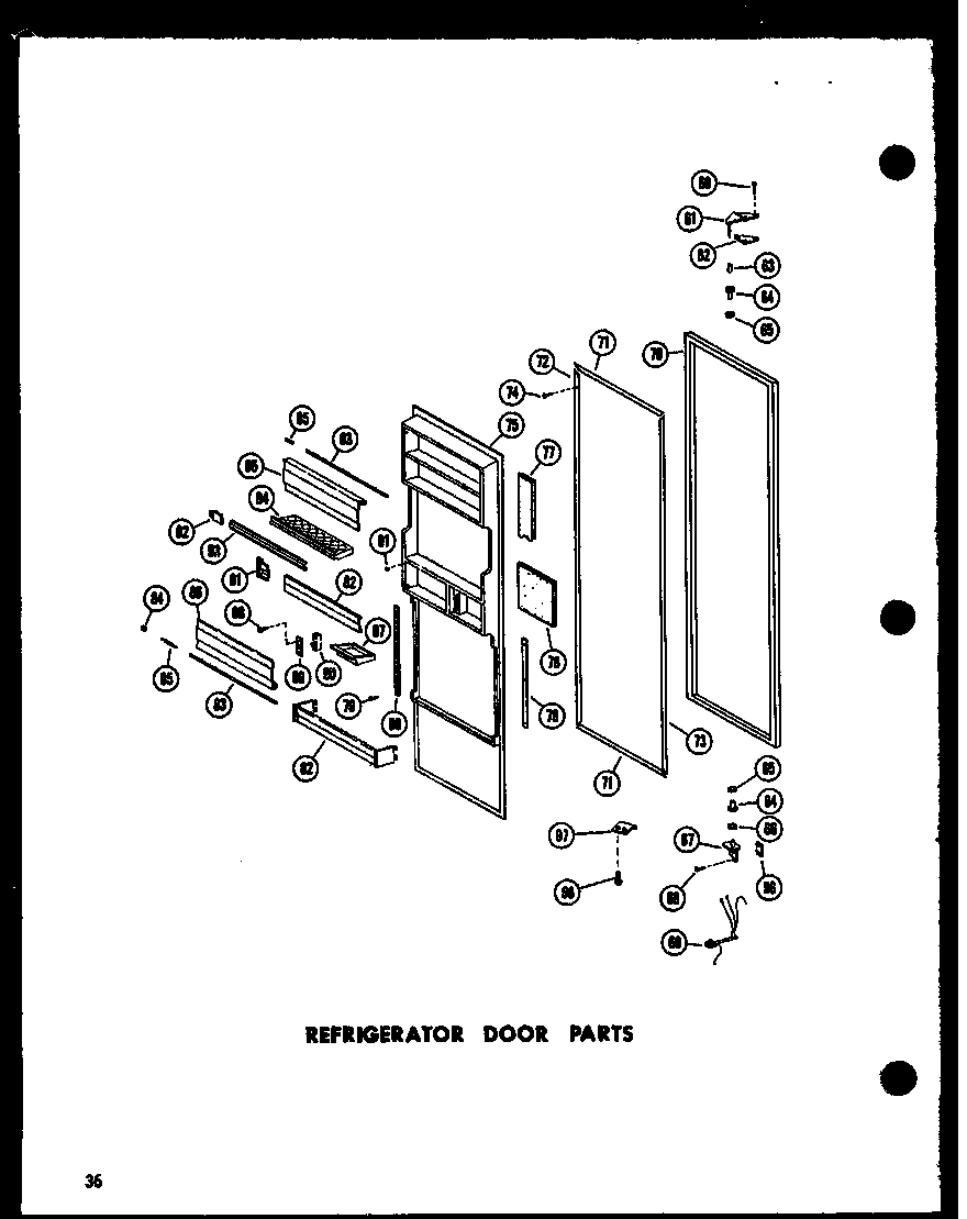 09 - REF DOOR PARTS
