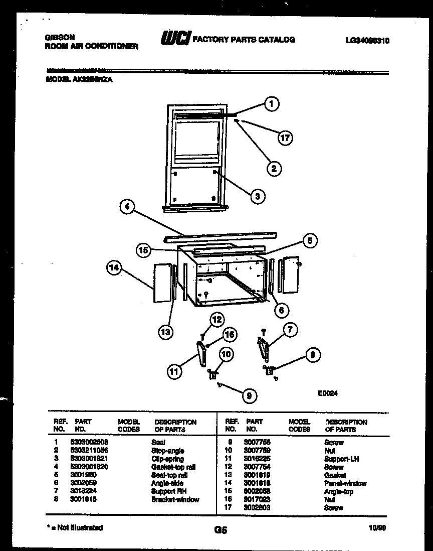 06 - CABINET AND INSTALLATION PARTS