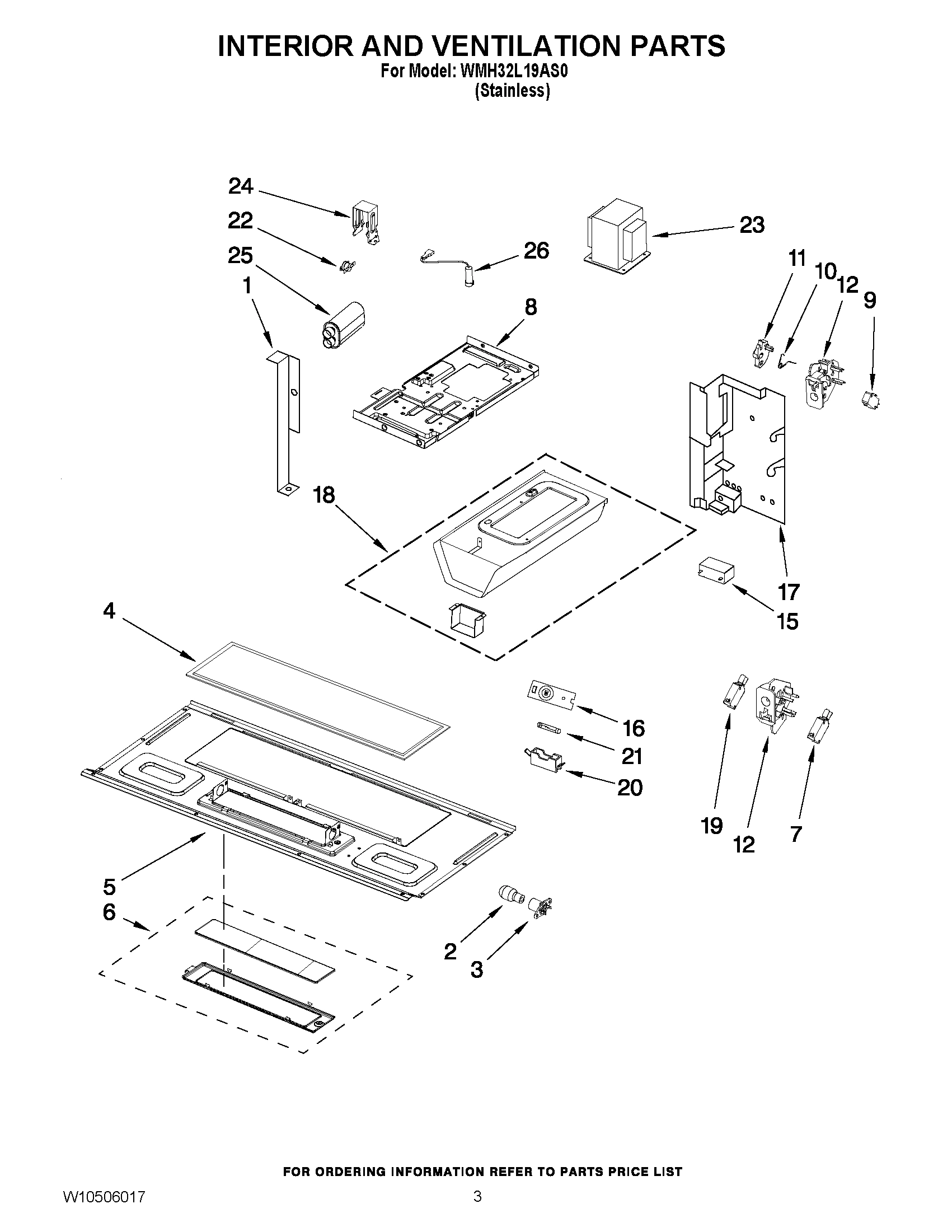 03 - INTERIOR AND VENTILATION PARTS