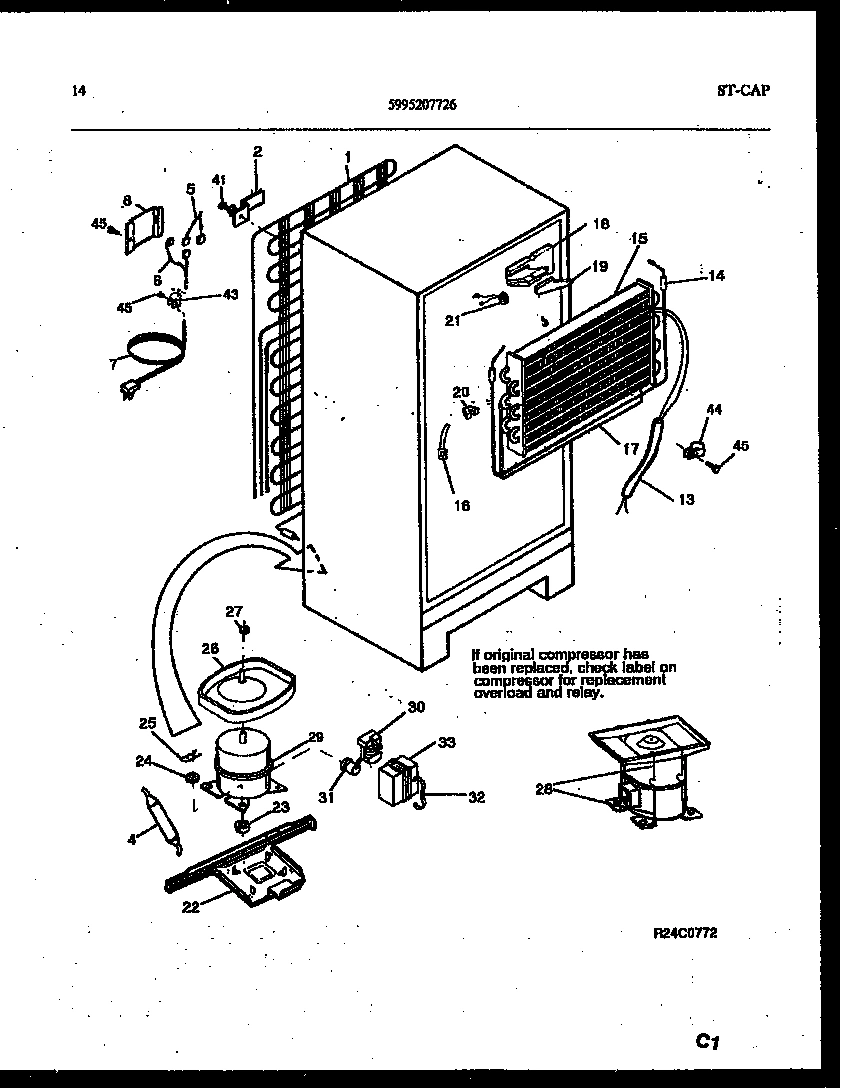 08 - SYSTEM AND AUTOMATIC DEFROST PARTS