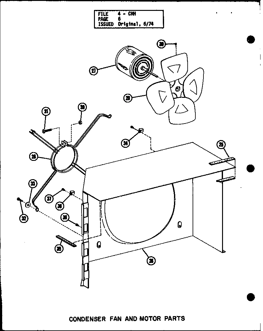 04 - CONDENSER FAN AND MOTOR