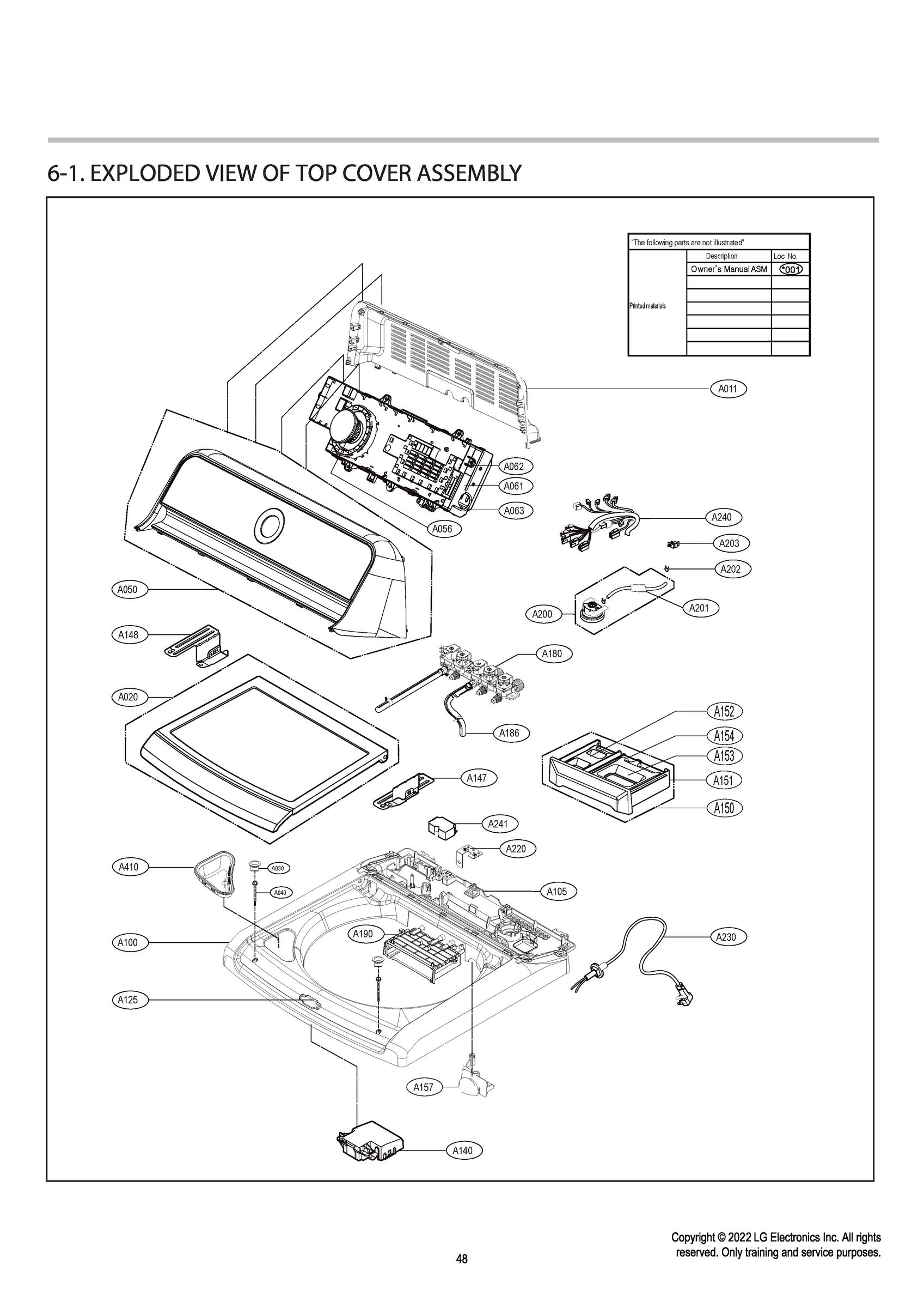 TOP COVER ASSEMBLY