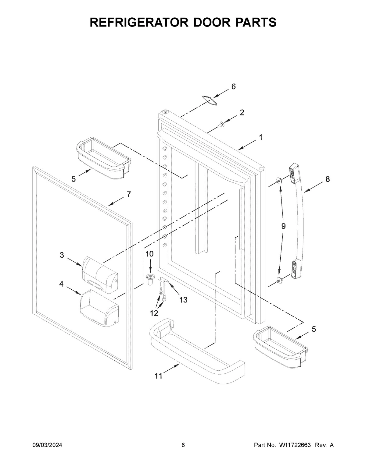 05 - REFRIGERATOR DOOR PARTS
