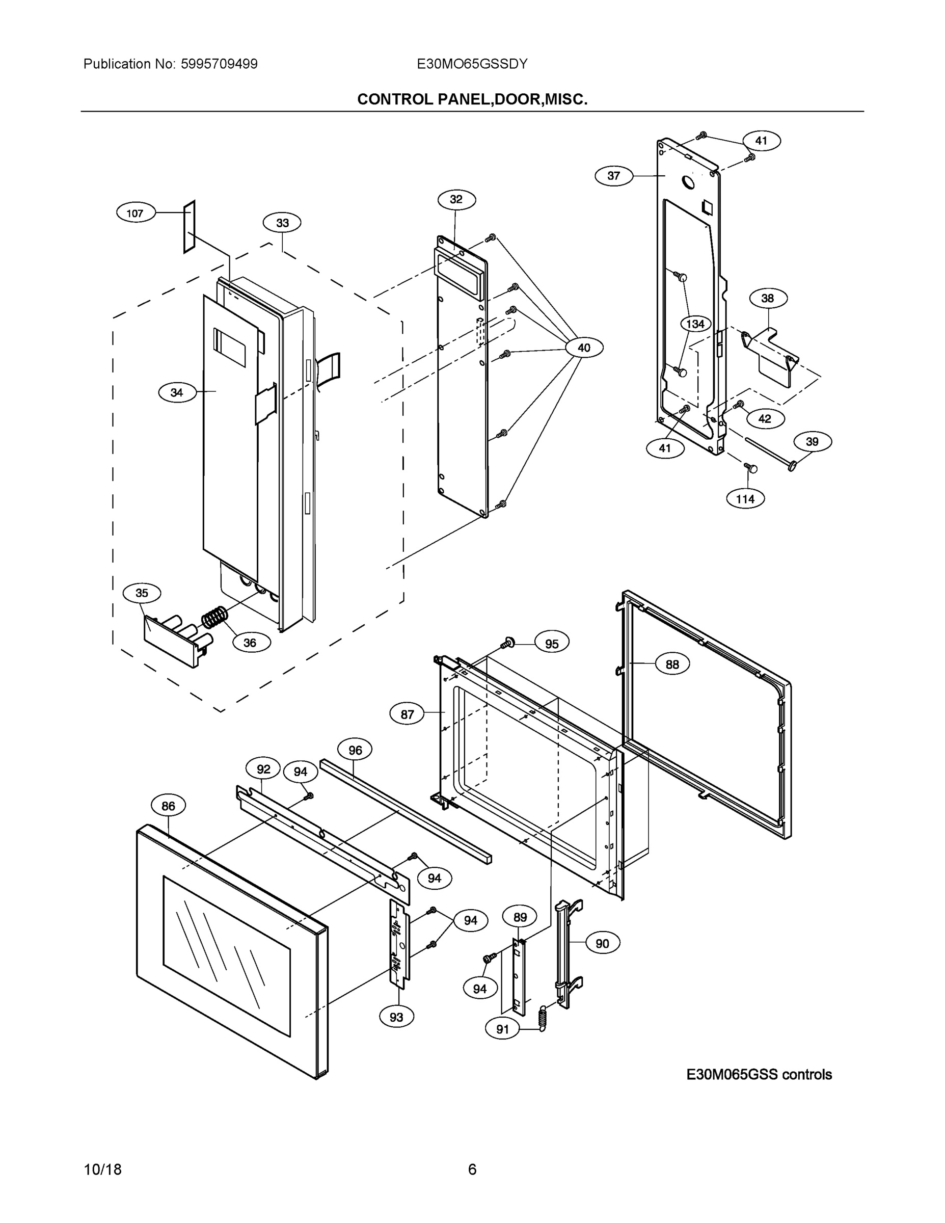03 - CONTROL PANEL,DOOR,MISC.