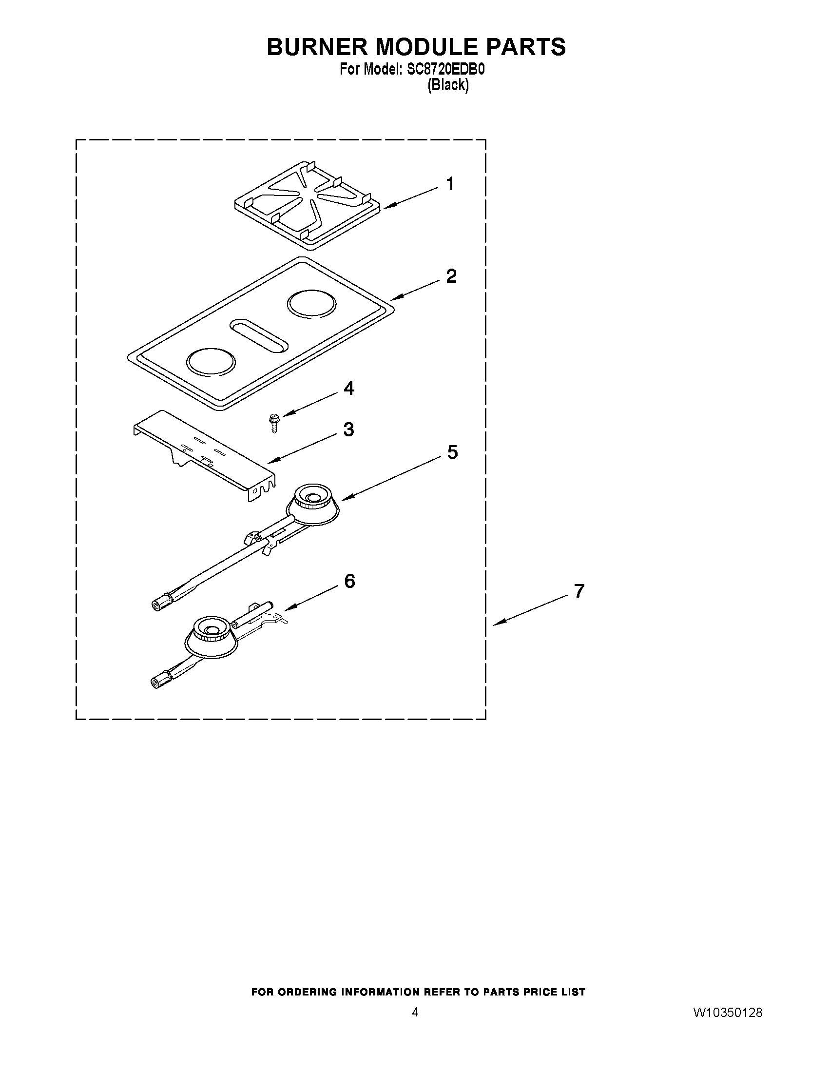 04 - BURNER MODULE PARTS