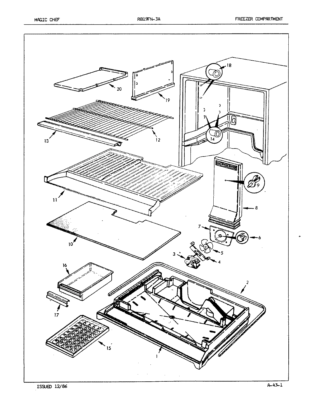 02 - FREEZER COMPARTMENT