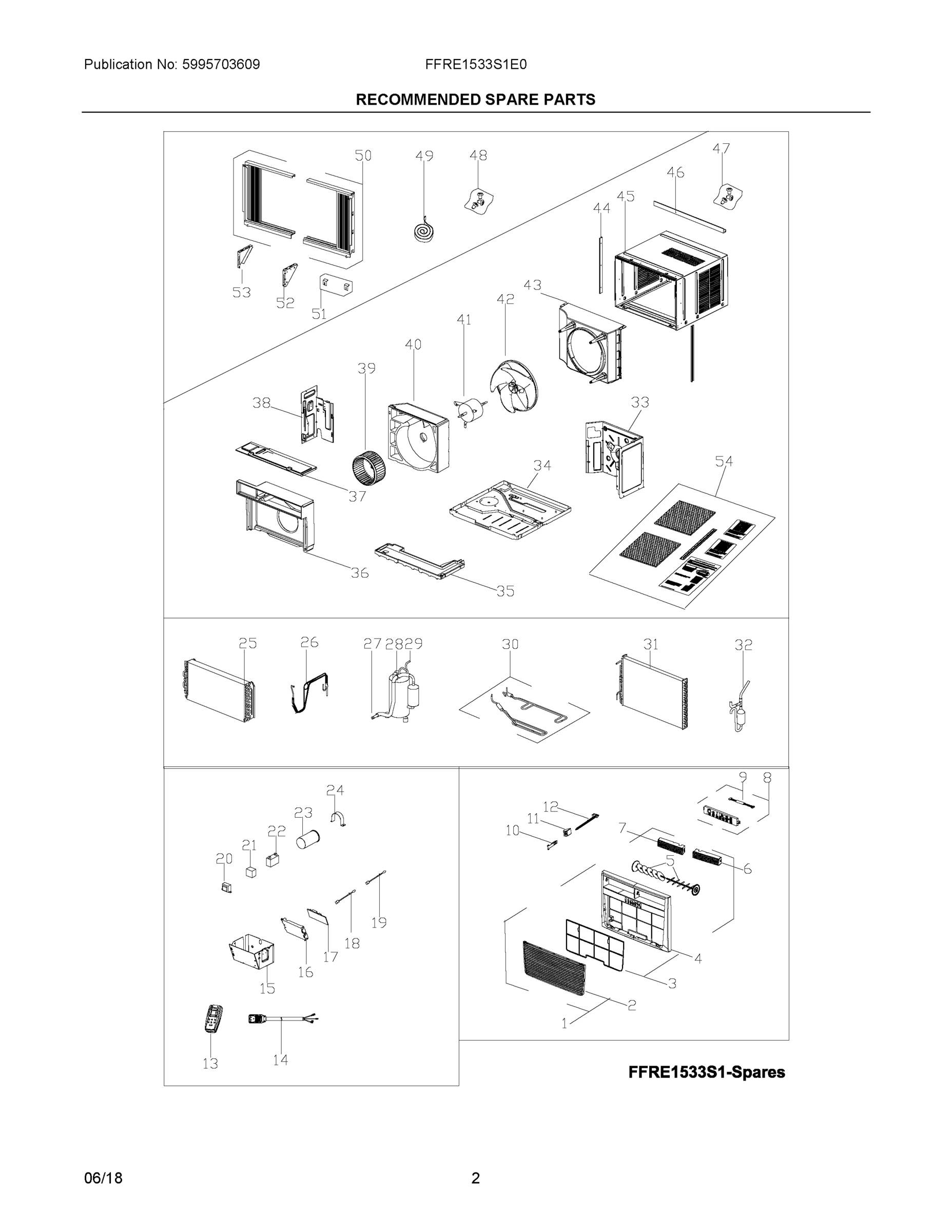 02 - RECOMMENDED SPARE PARTS