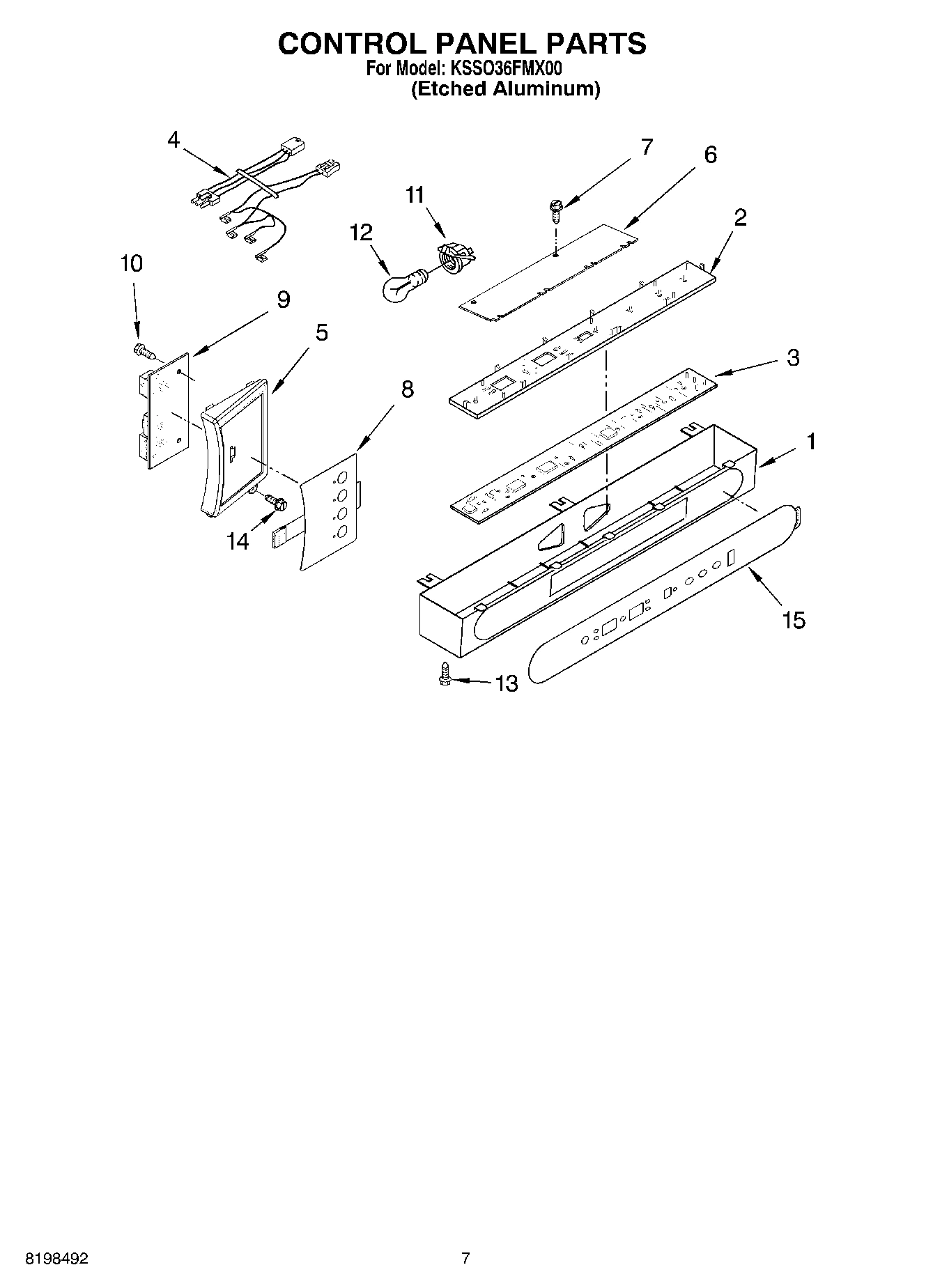 05 - CONTROL PANEL PARTS