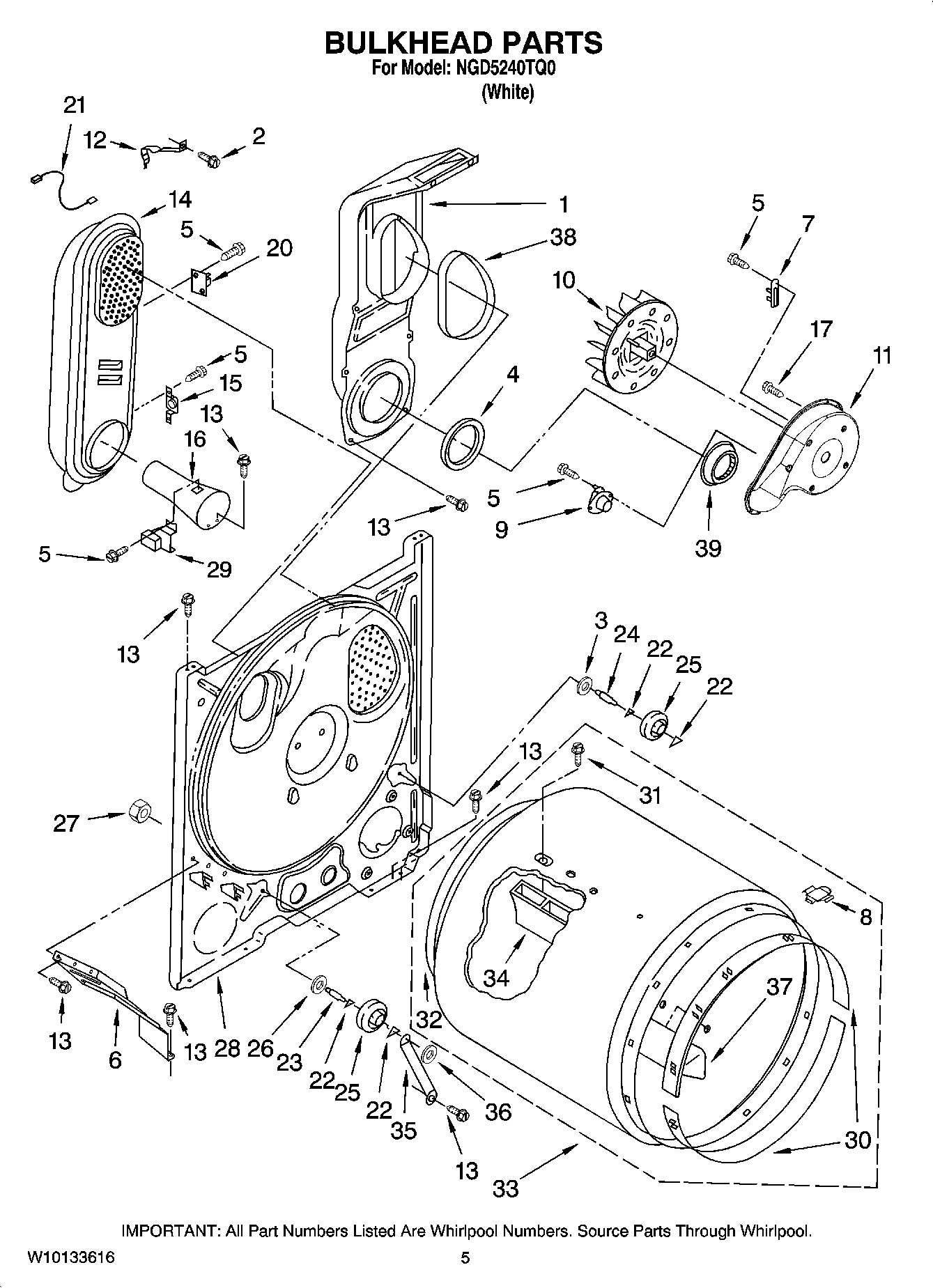 03 - BULKHEAD PARTS