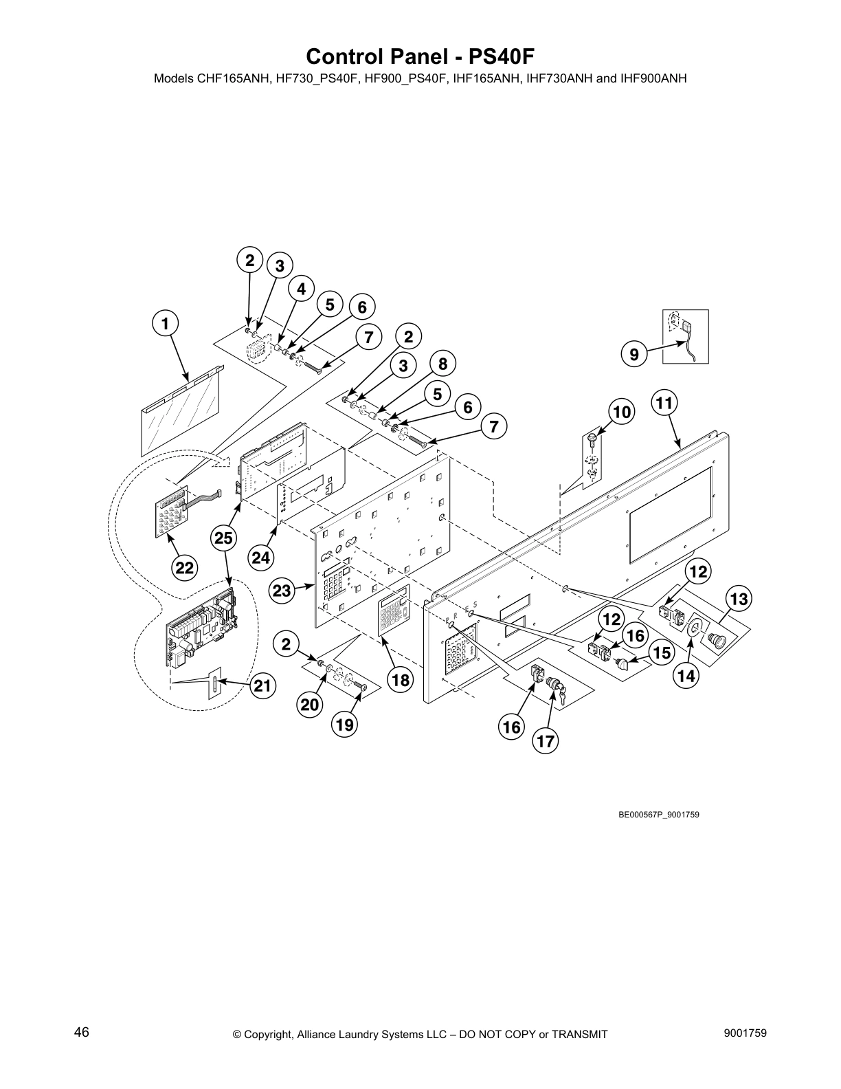 Control Panel - PS40F