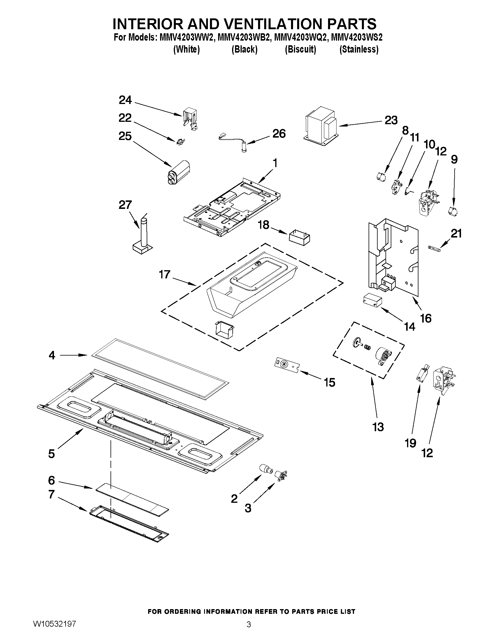 03 - INTERIOR AND VENTILATION PARTS