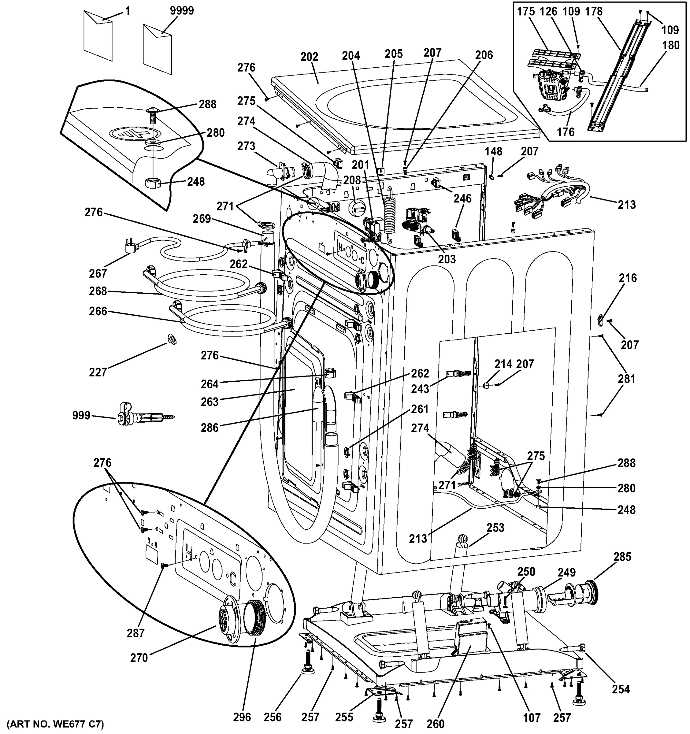 CABINET & TOP PANEL
