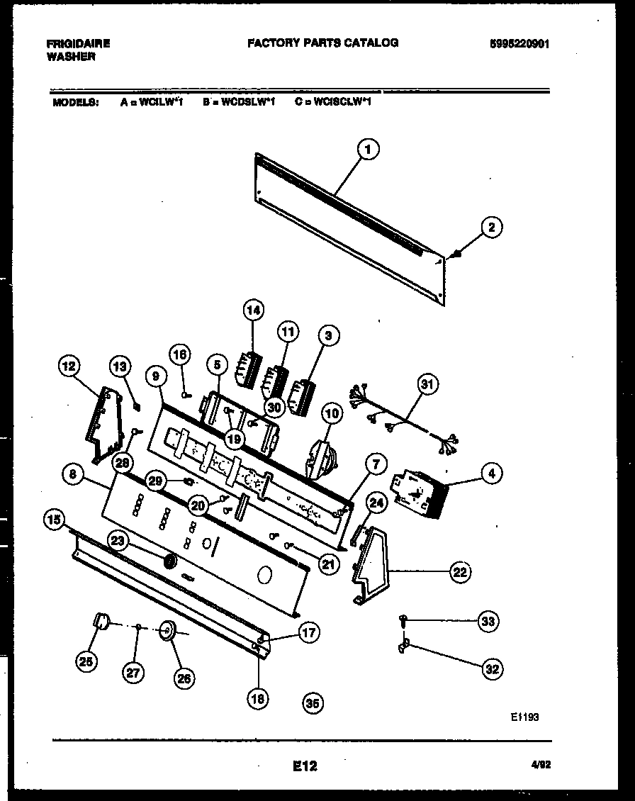 05 - CONSOLE AND CONTROL PARTS