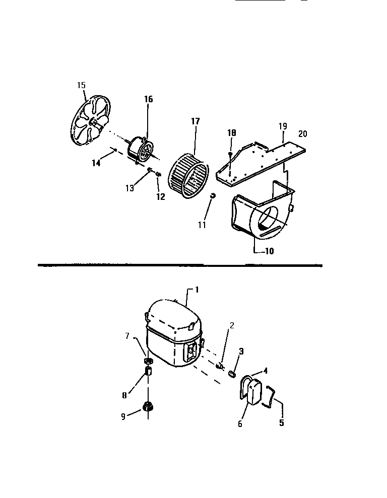 04 - AIR HANDLING PARTS, COMPRESSOR