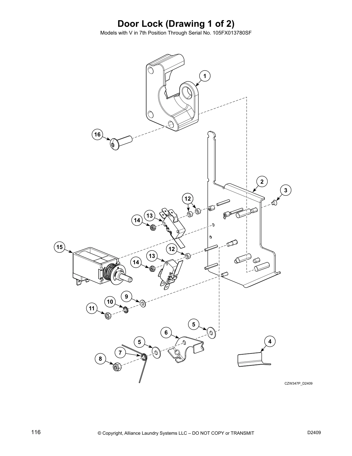 Door Lock (Drawing 1 of 2)