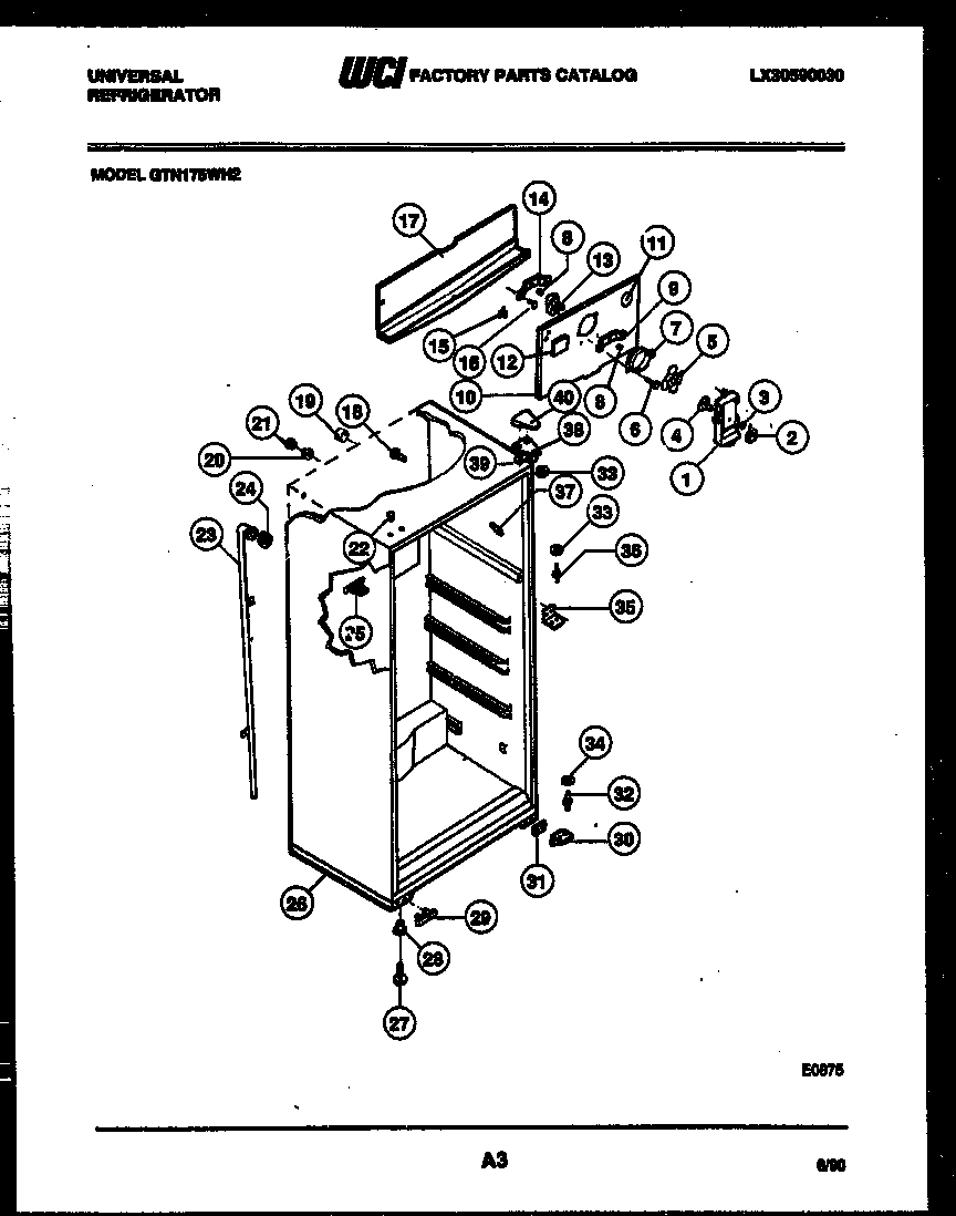 01 - CABINET PARTS