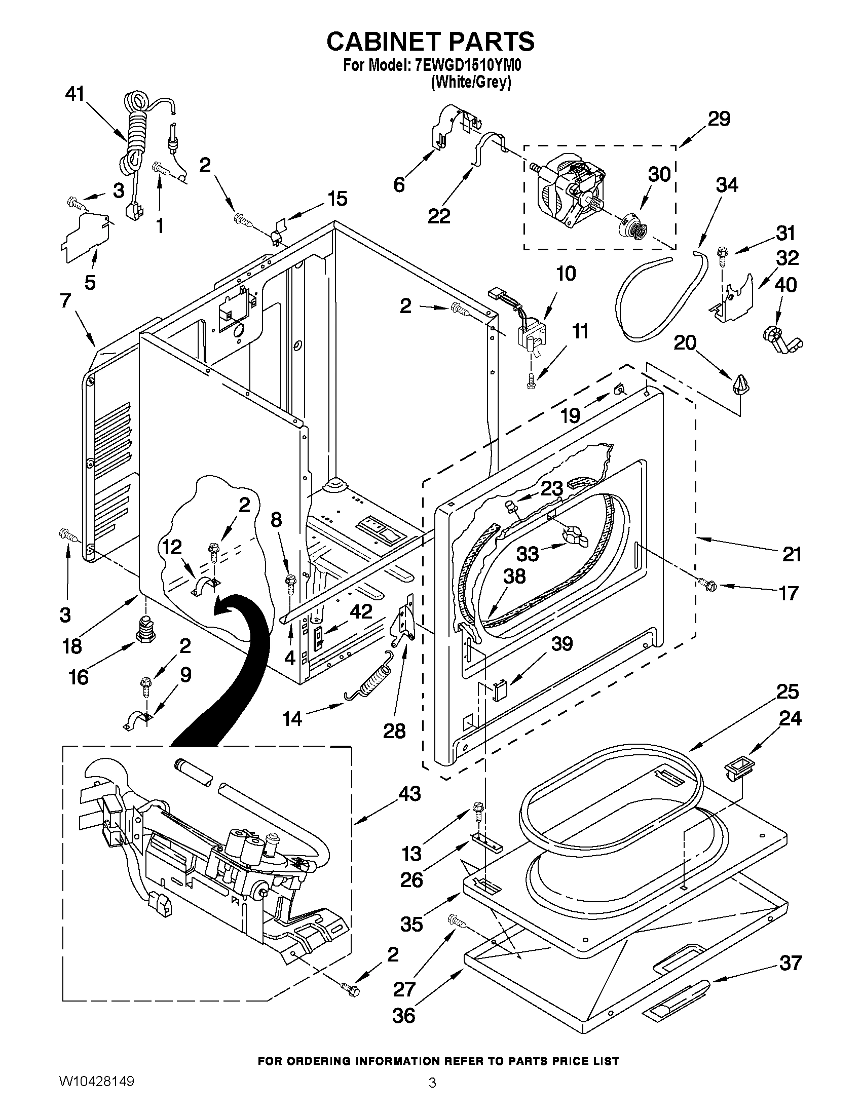 02 - CABINET PARTS