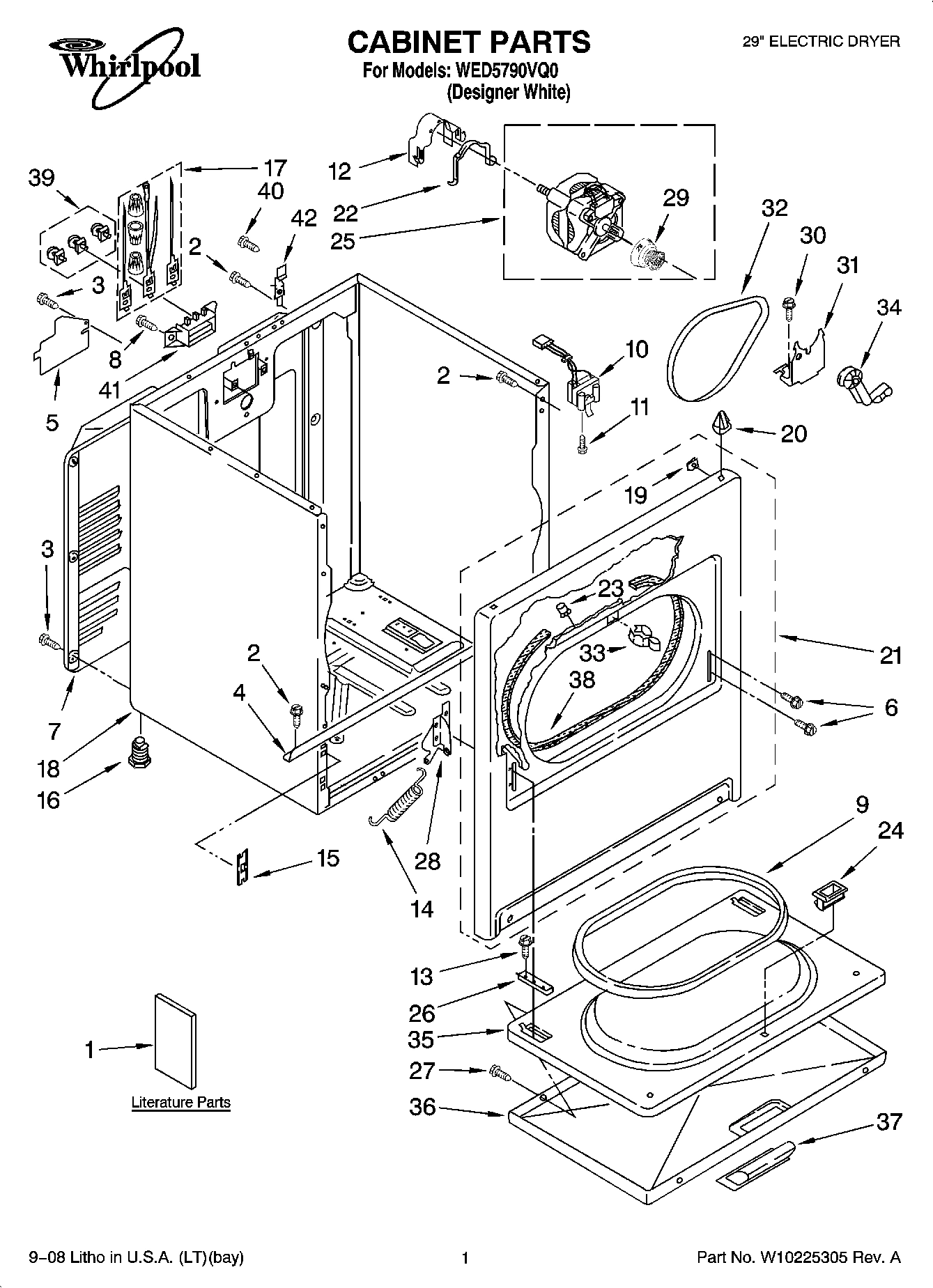 01 - CABINET PARTS