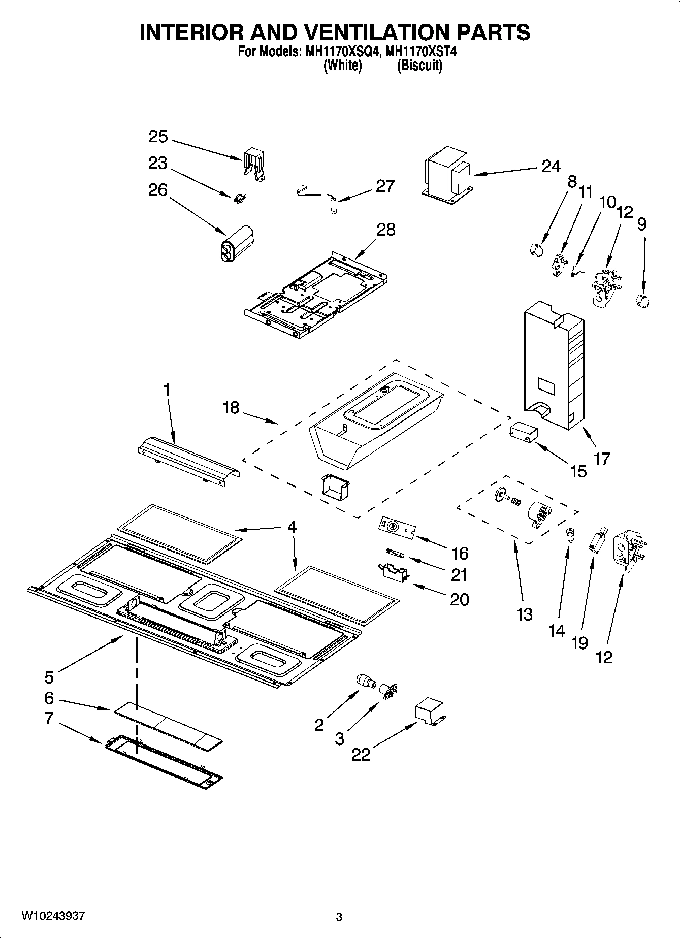 03 - INTERIOR AND VENTILATION PARTS