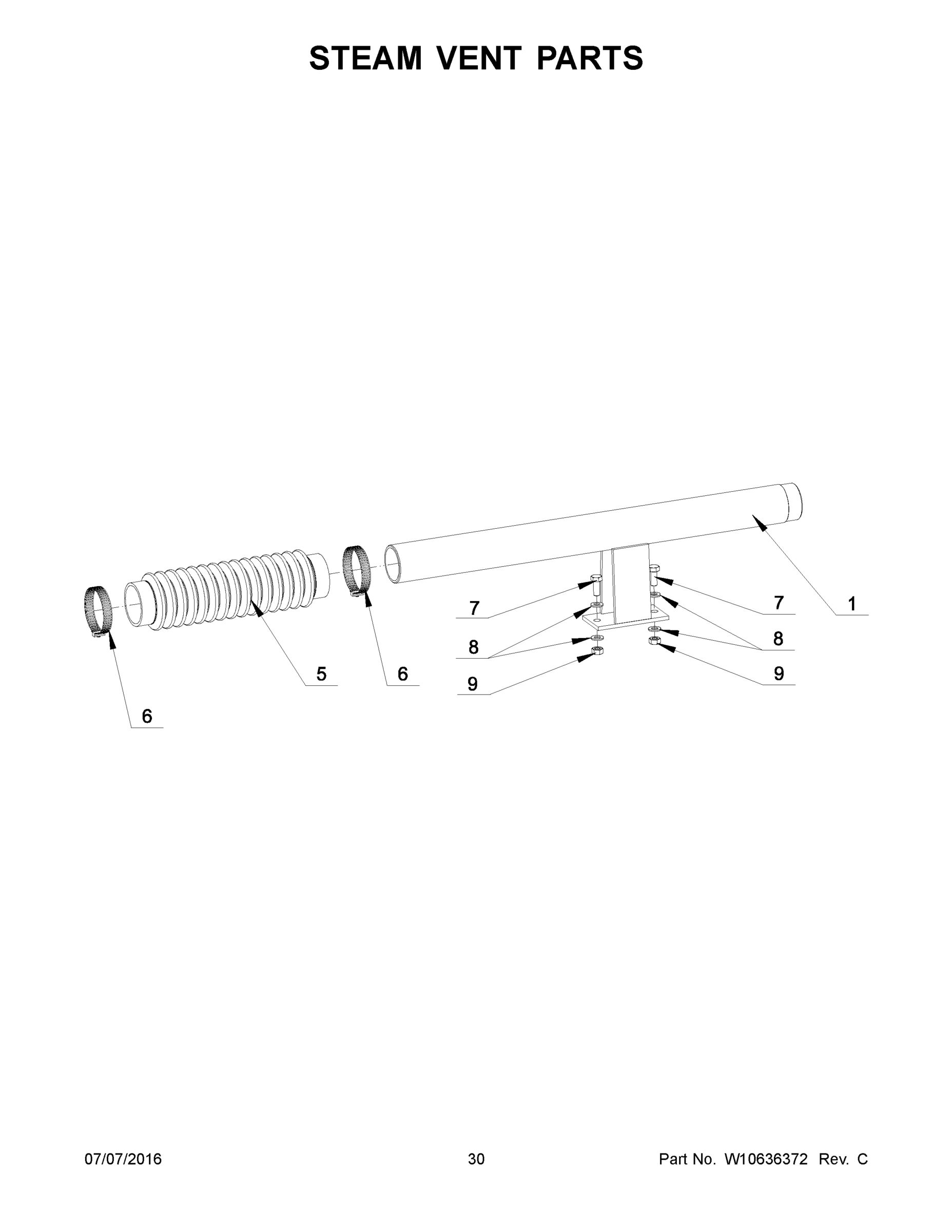 16 - STEAM VENT PARTS