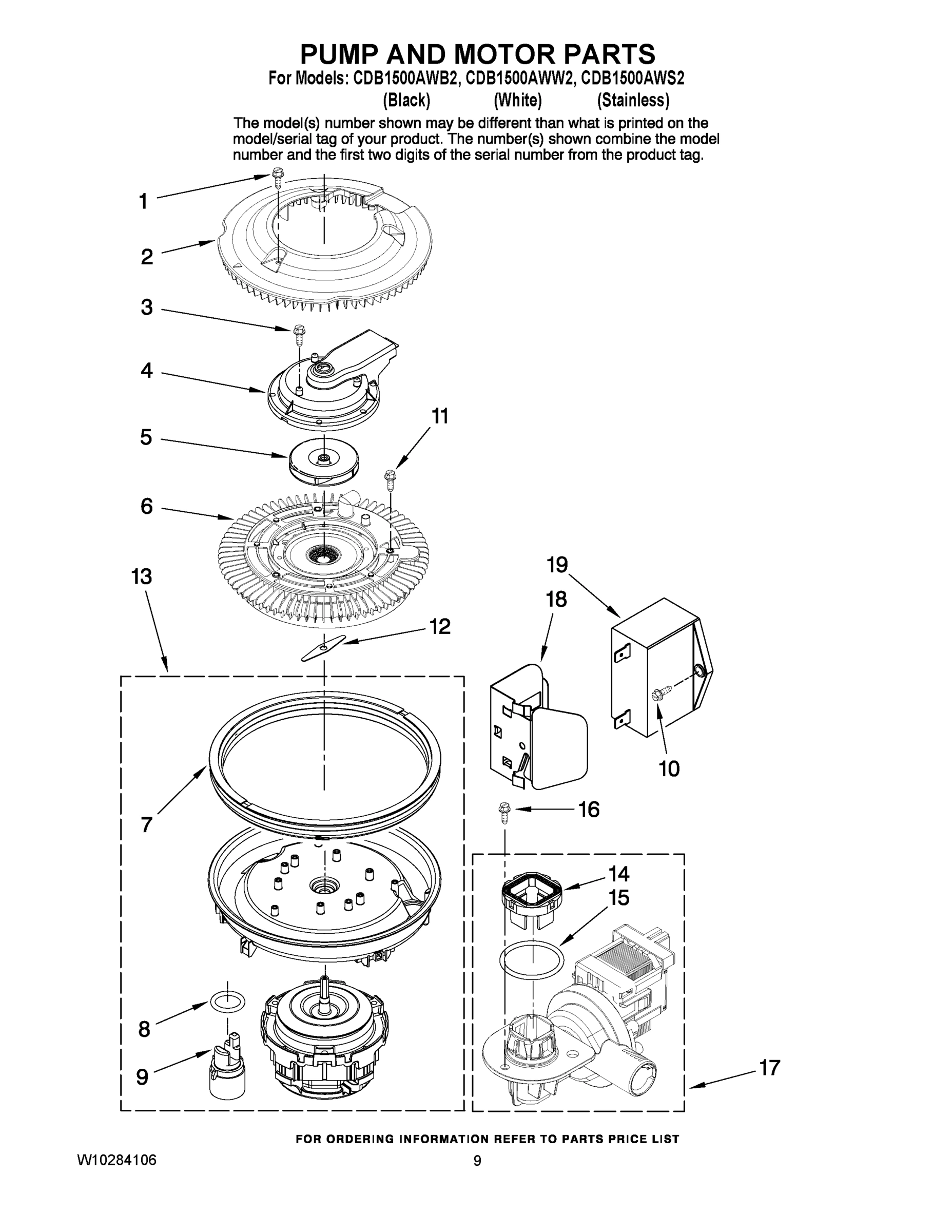 08 - PUMP AND MOTOR PARTS