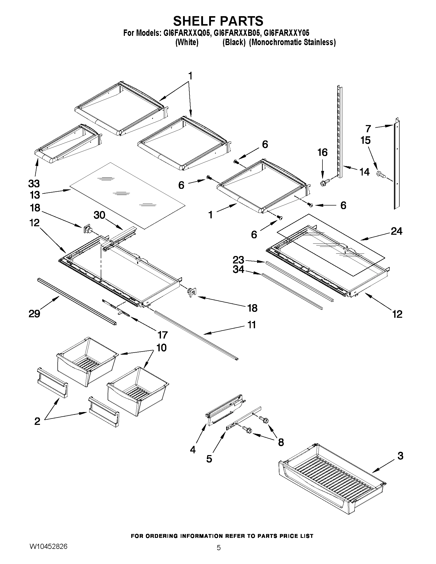 03 - SHELF PARTS