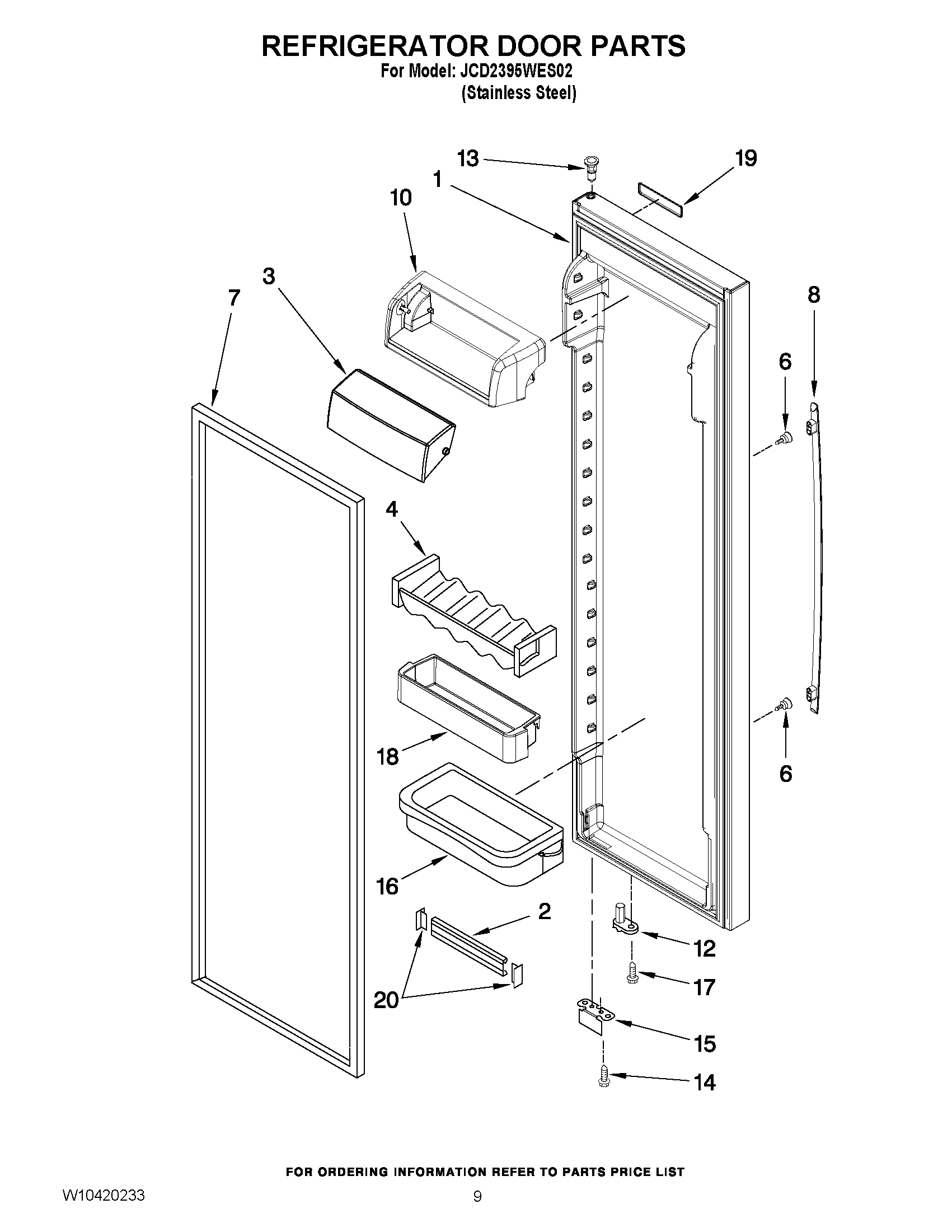 06 - REFRIGERATOR DOOR PARTS