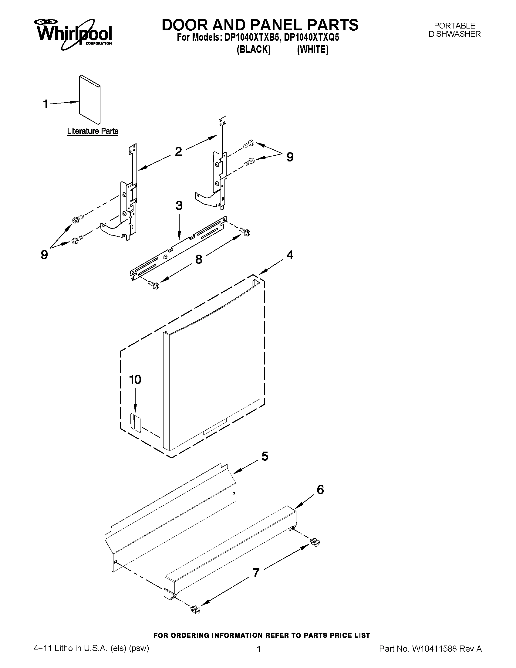 01 - DOOR AND PANEL PARTS