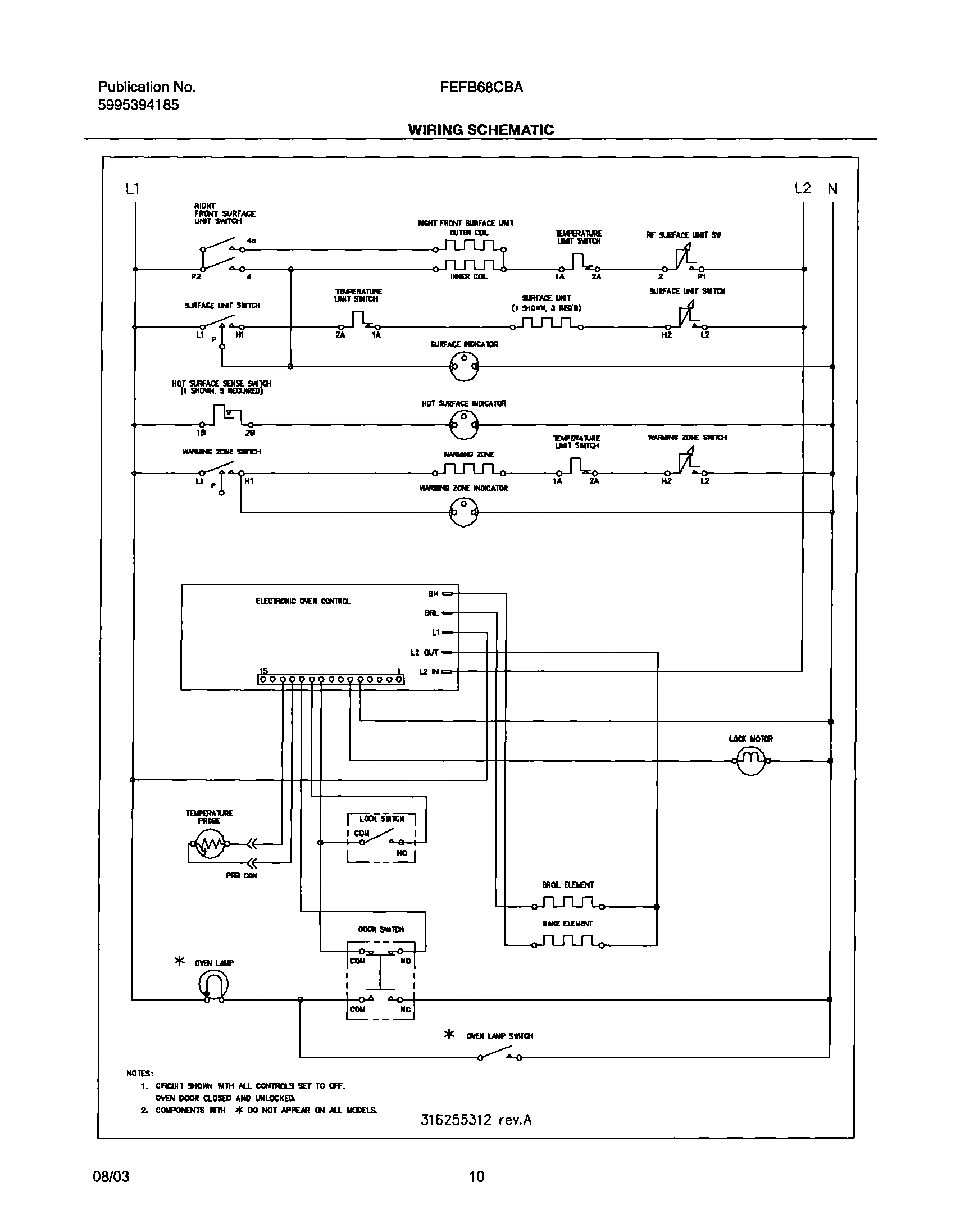 10 - WIRING SCHEMATIC