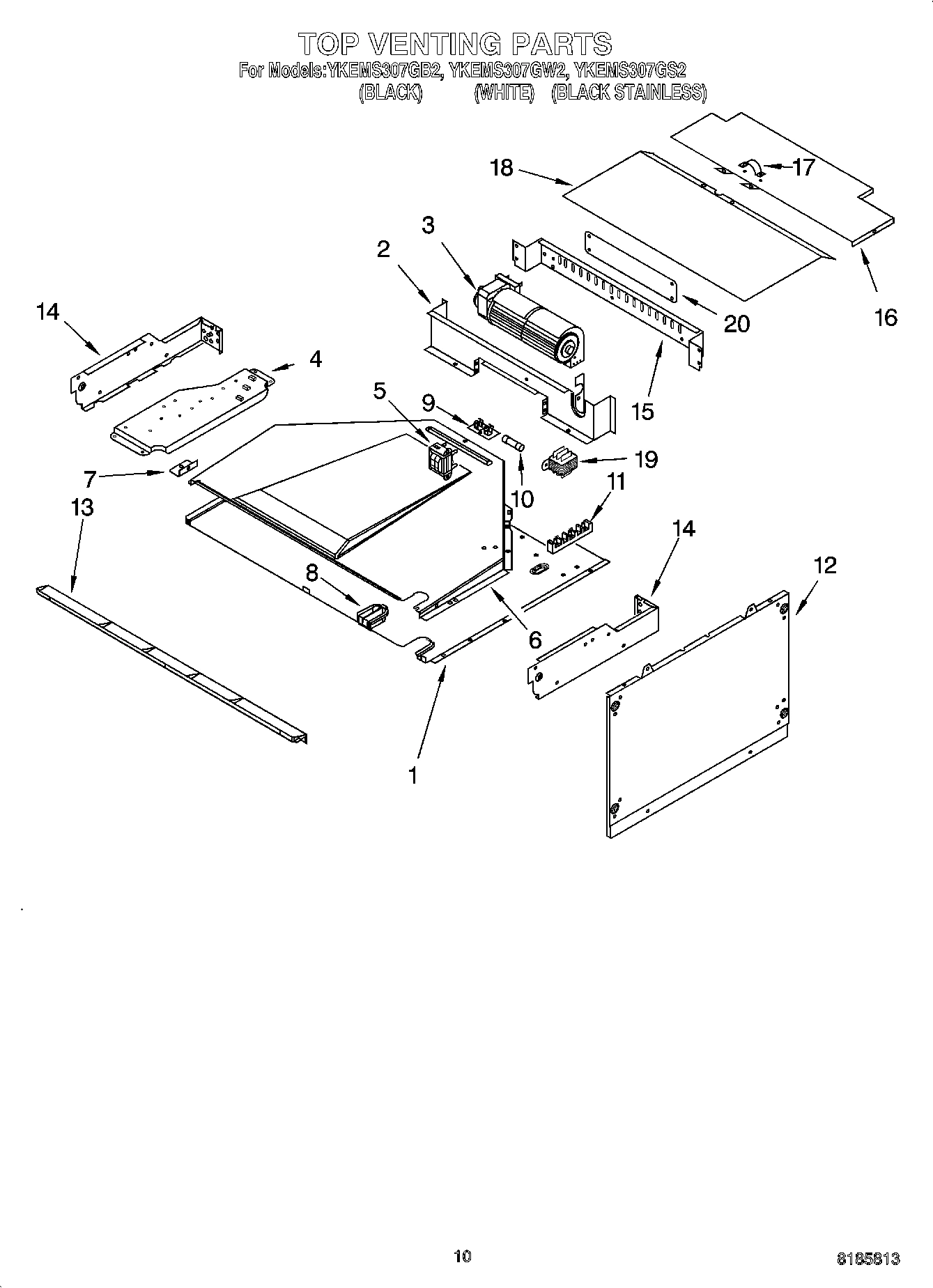 08 - TOP VENTING PARTS