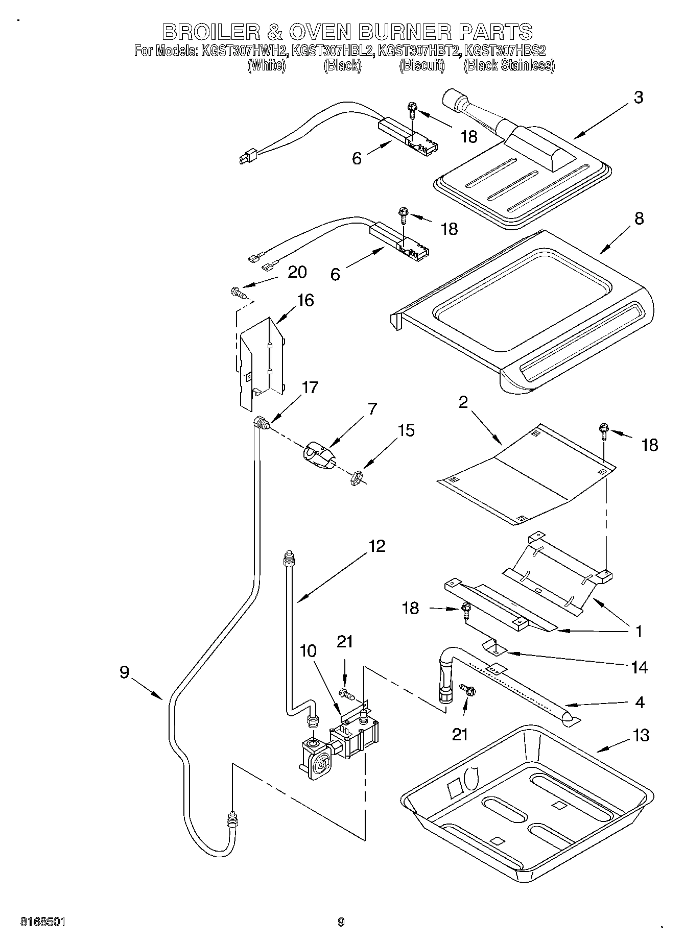 06 - BROILER AND OVEN BURNER