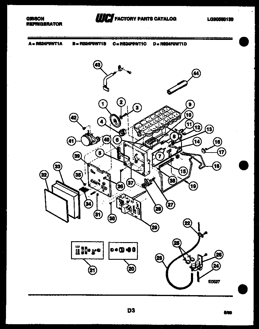 09 - ICE MAKER PARTS