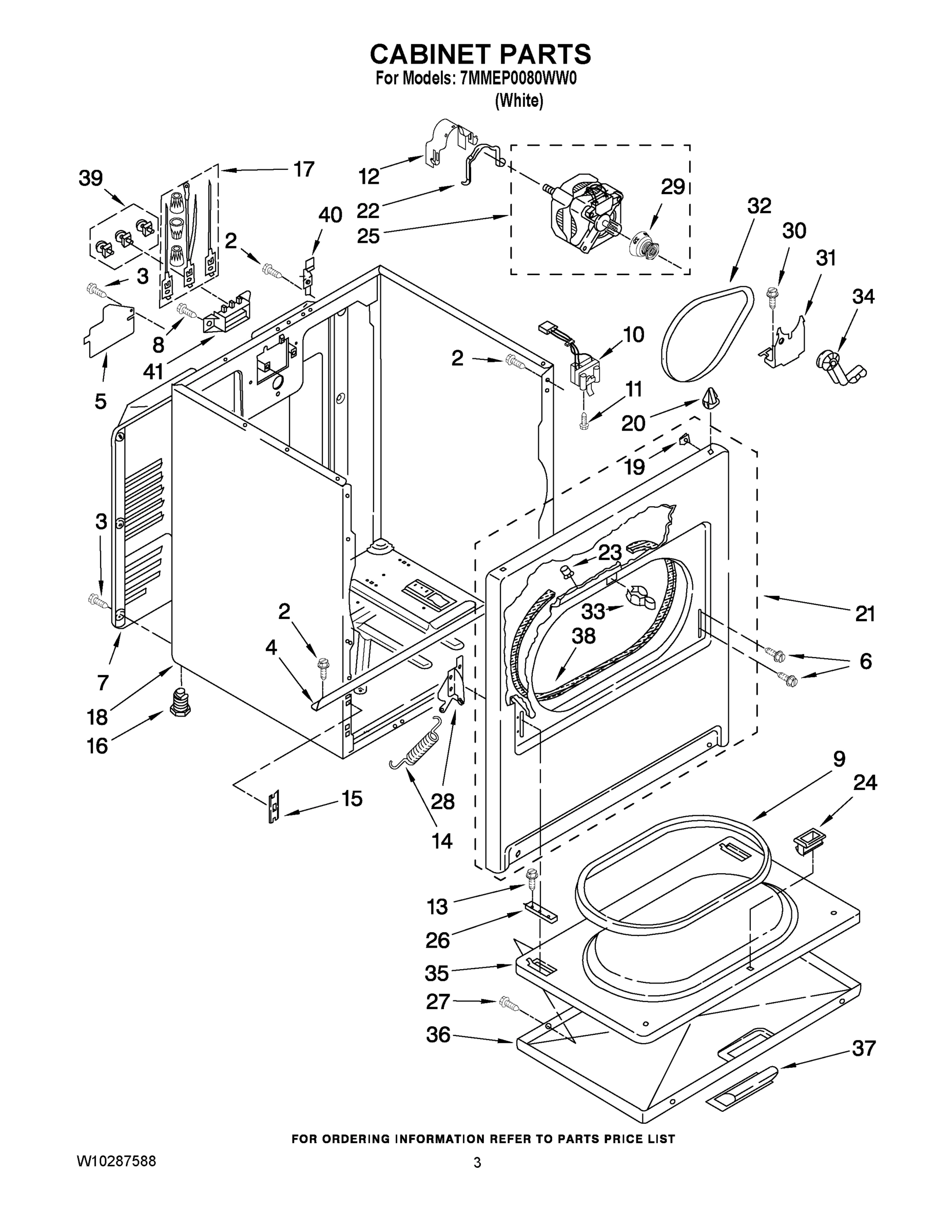 02 - CABINET PARTS