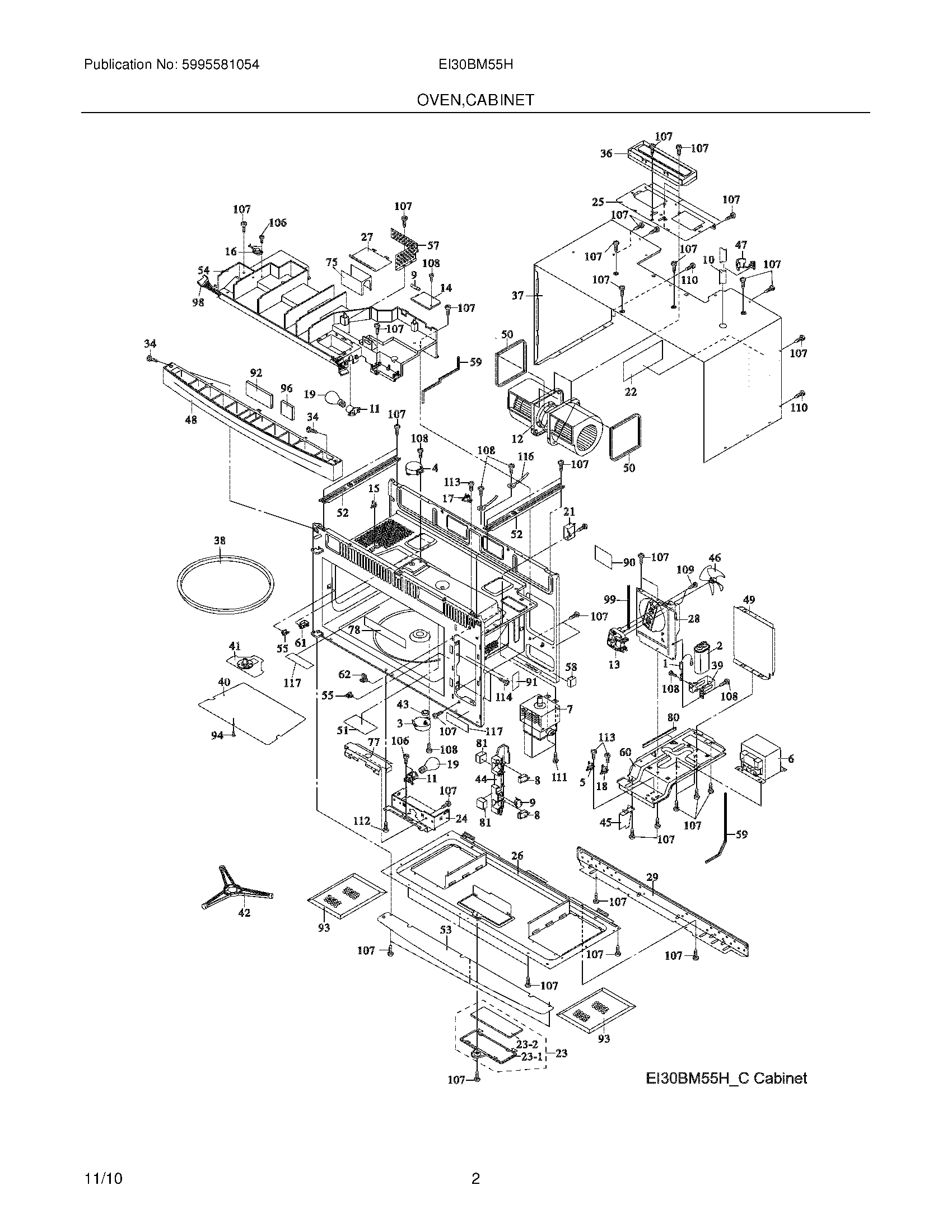 03 - OVEN,CABINET