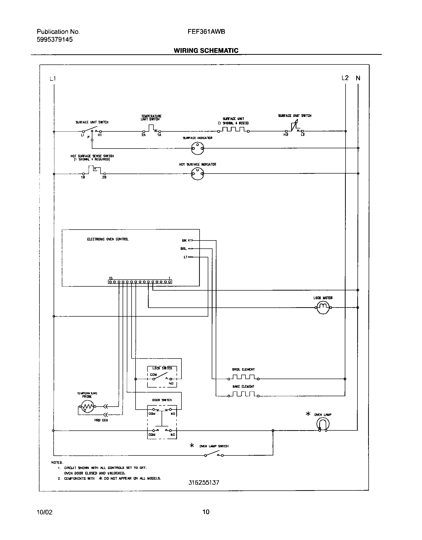 10 - WIRING SCHEMATIC