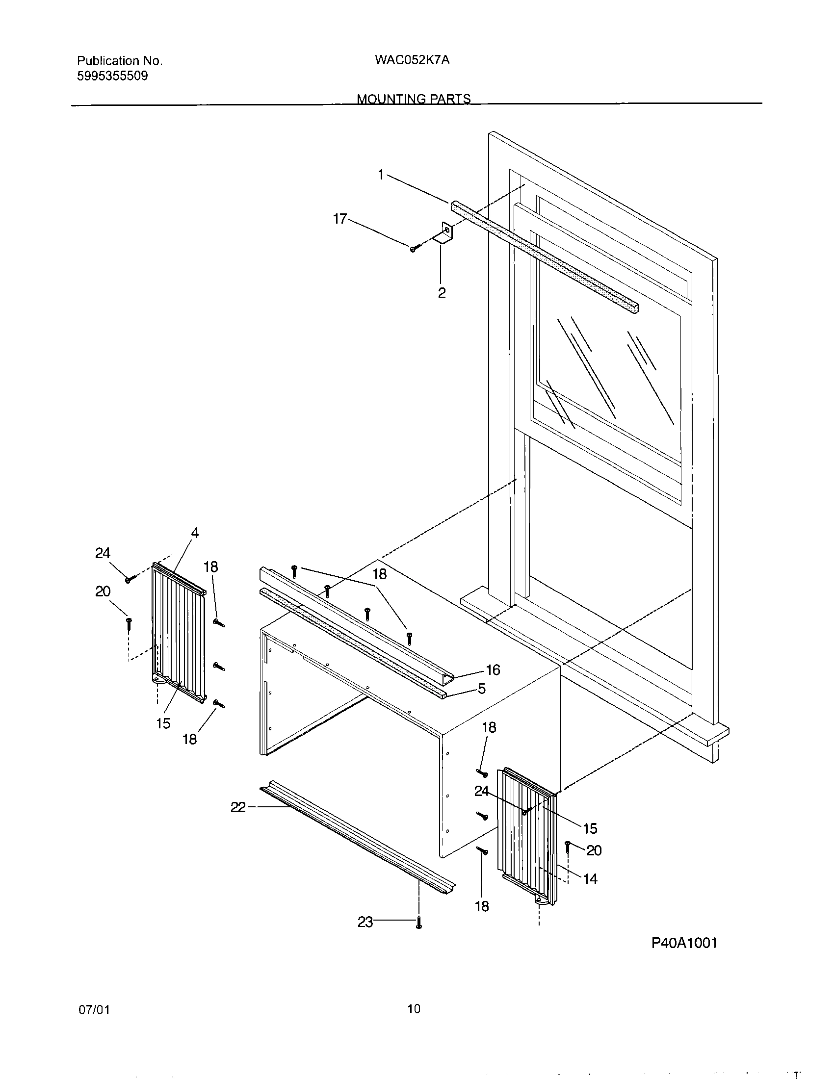 11 - WINDOW MOUNTING
