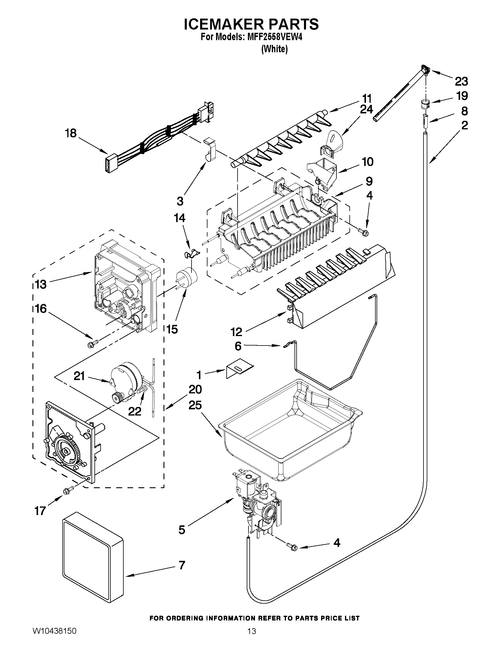 08 - ICEMAKER PARTS