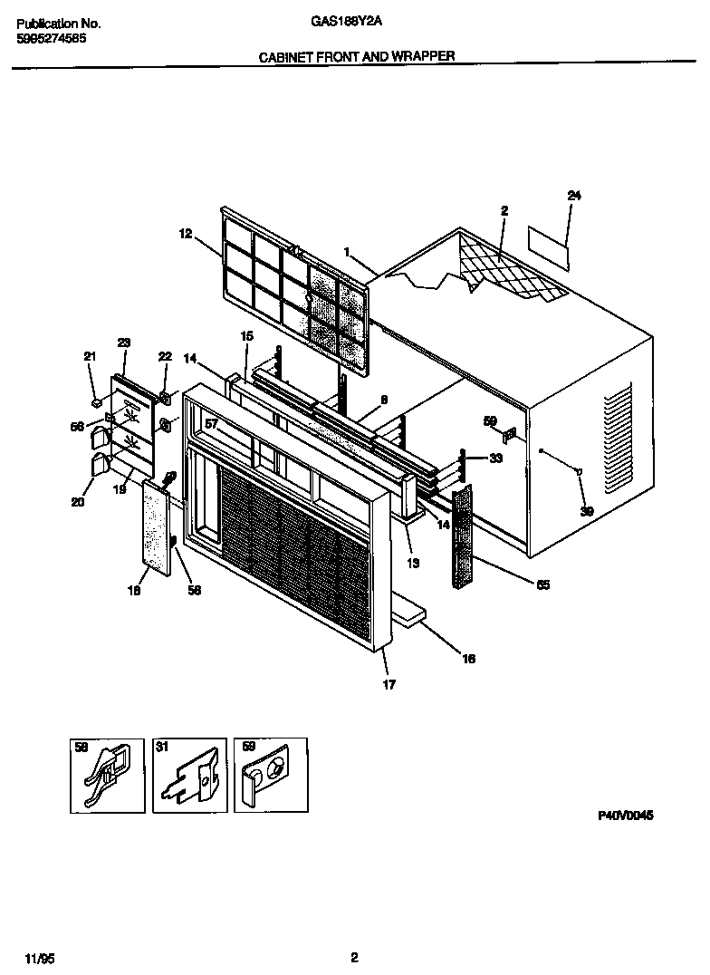 02 - CABINET FRONT AND WRAPPER