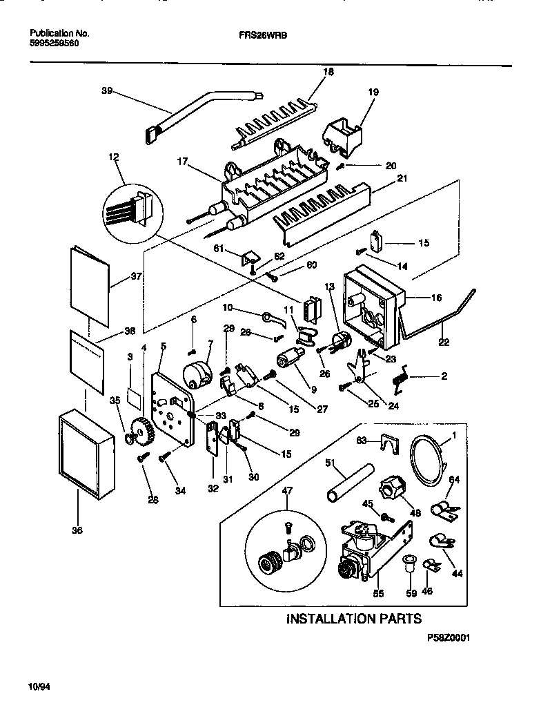 10 - ICE MAKER COMPONENTS & INSTALLATION