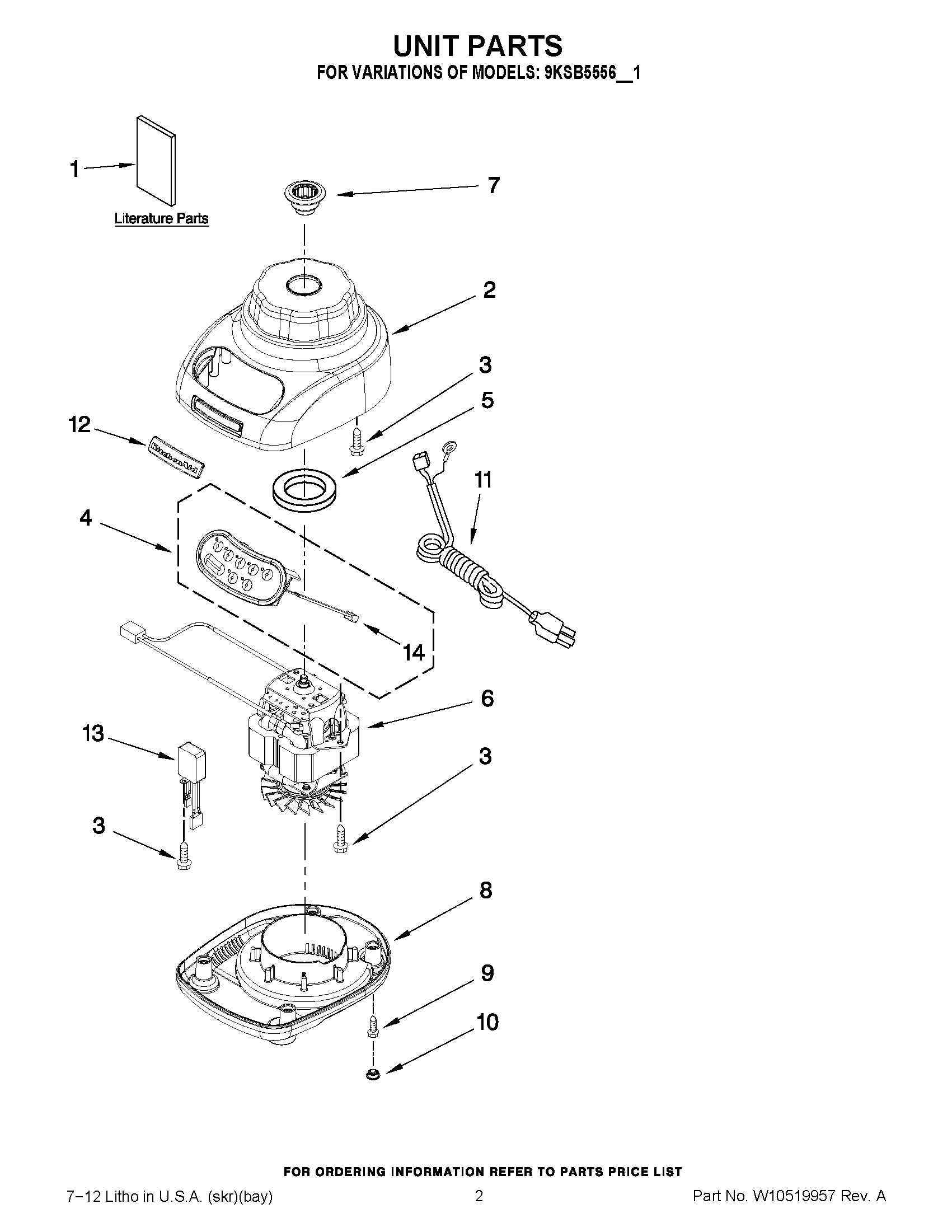 01 - UNIT PARTS