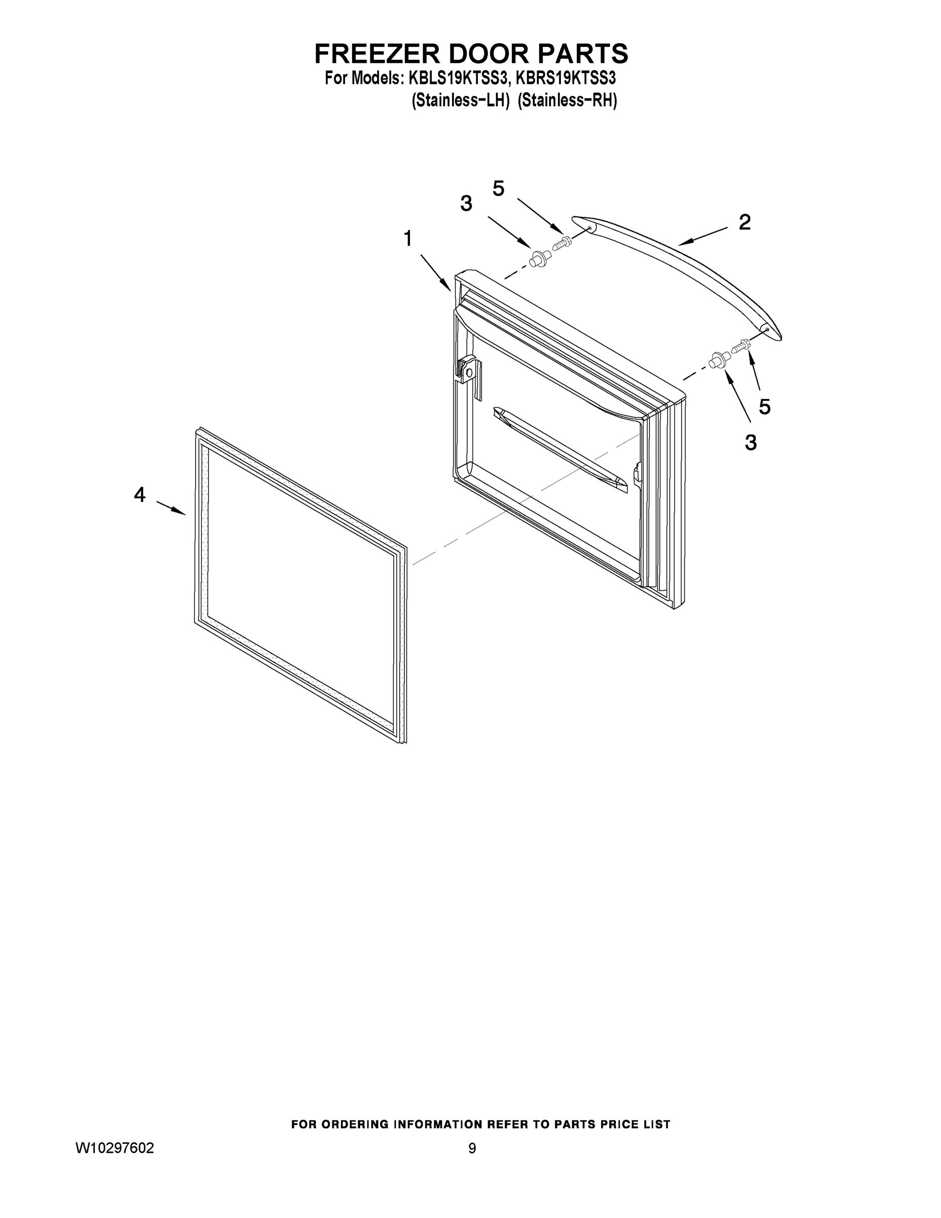 05 - REFRIGERATOR DOOR PARTS