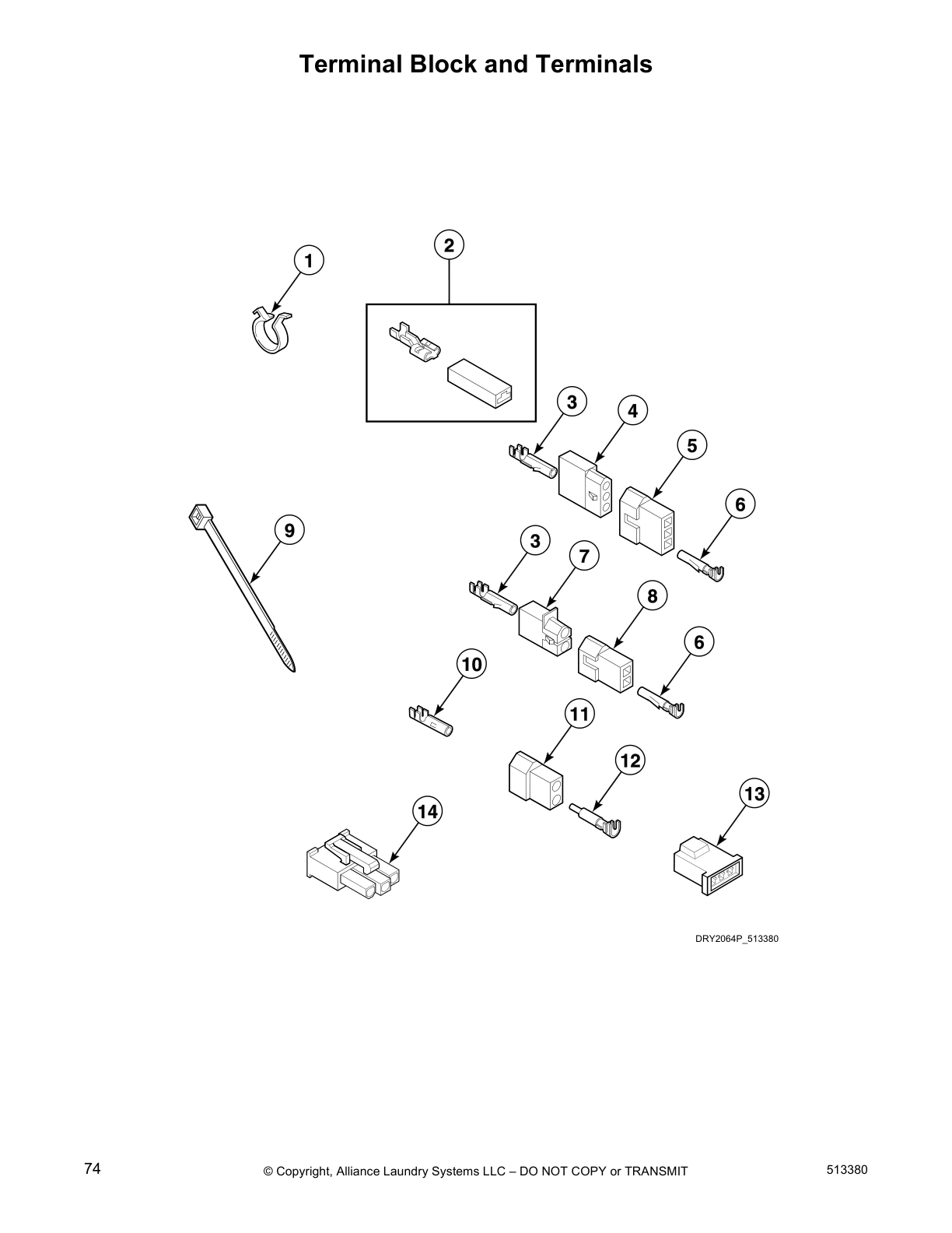 Terminal Block and Terminals