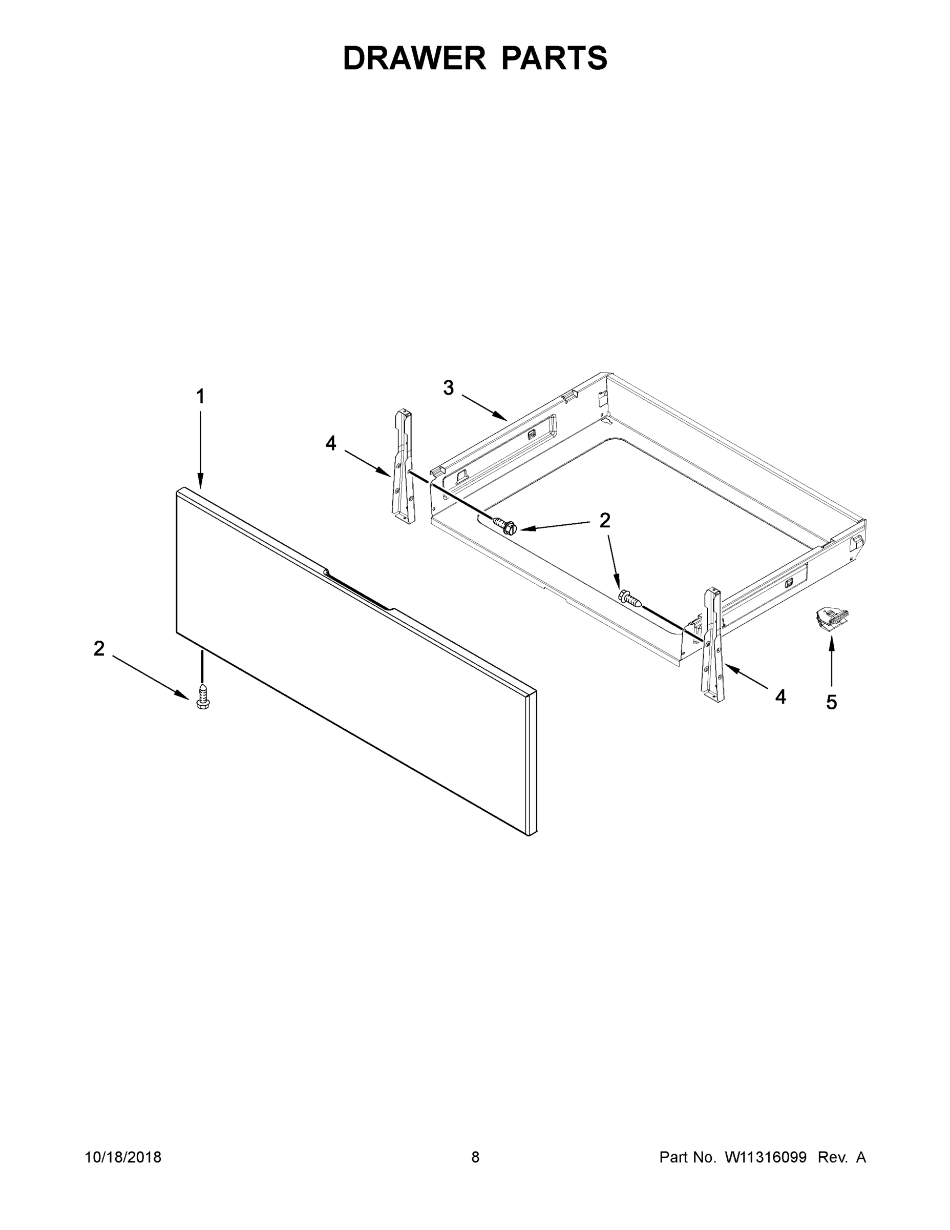 05 - DRAWER PARTS