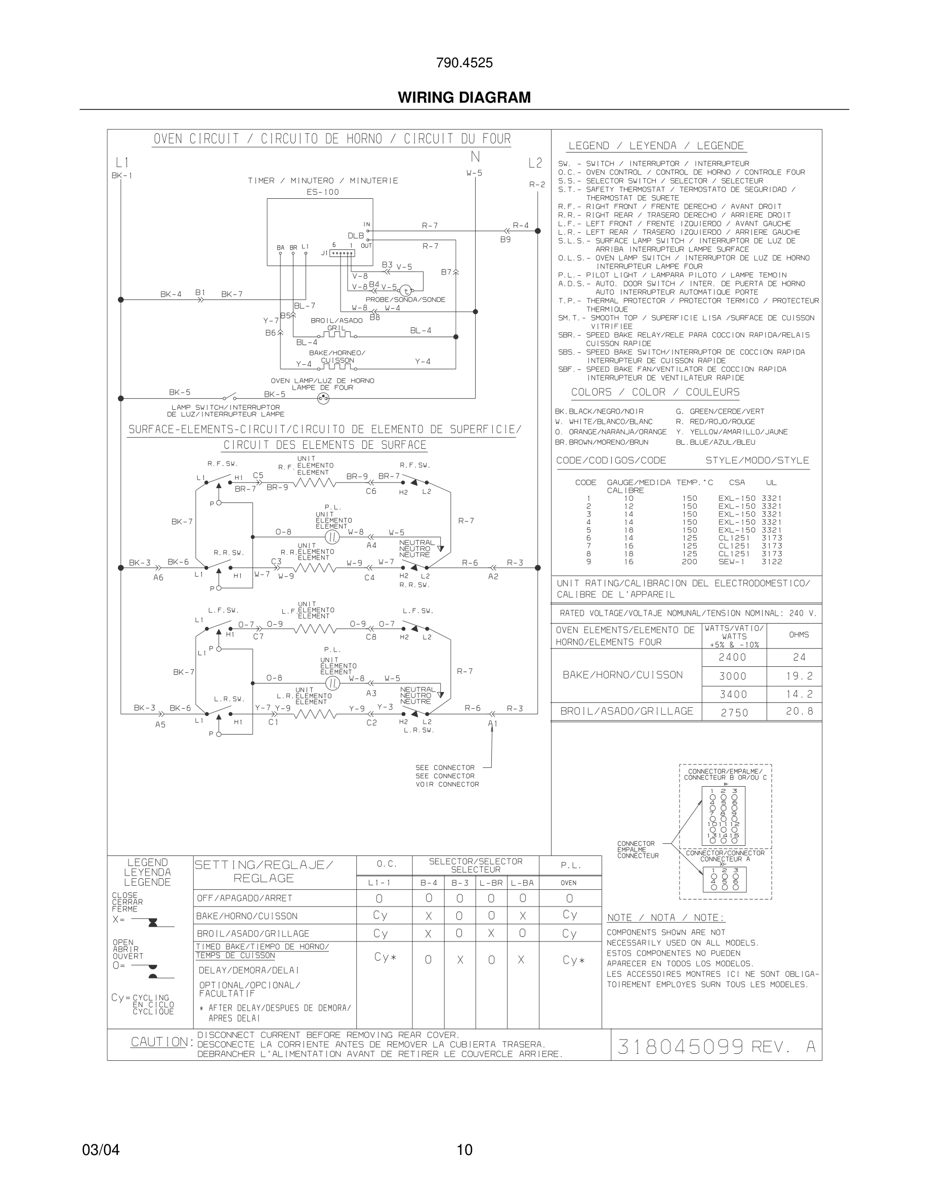 10 - WIRING DIAGRAM