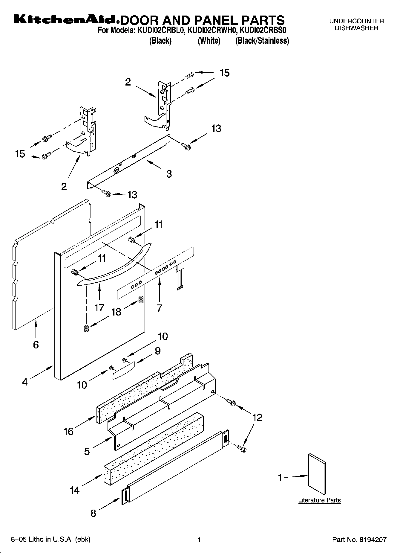01 - DOOR AND PANEL PARTS