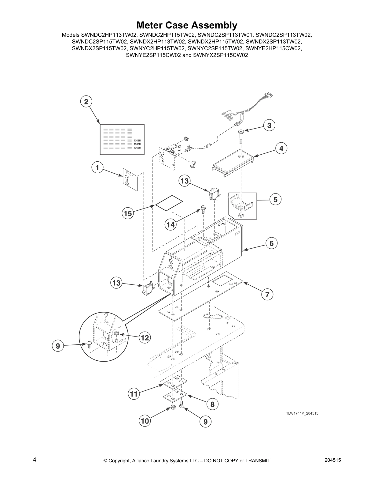 Meter Case Assembly
