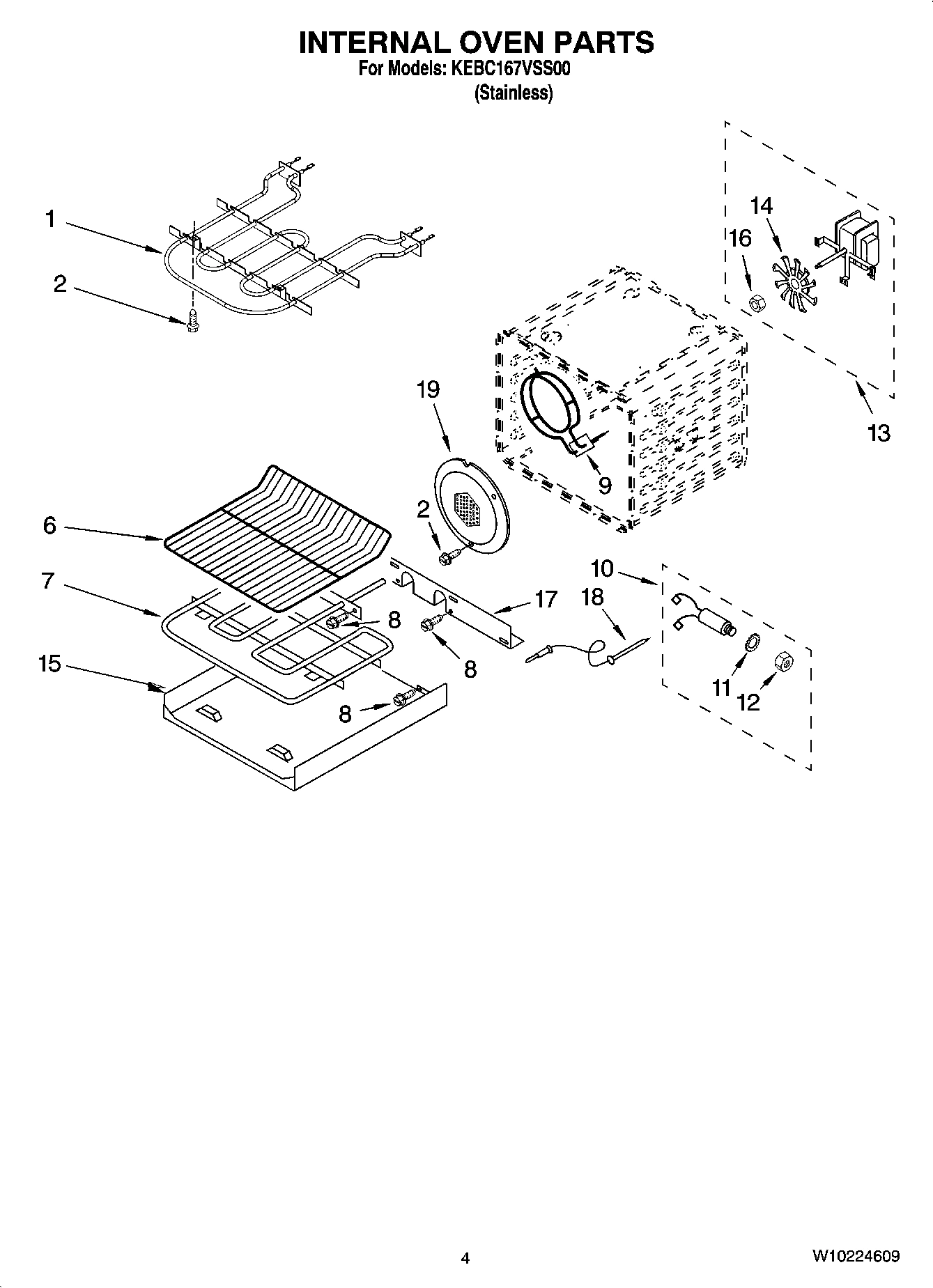 03 - INTERNAL OVEN PARTS