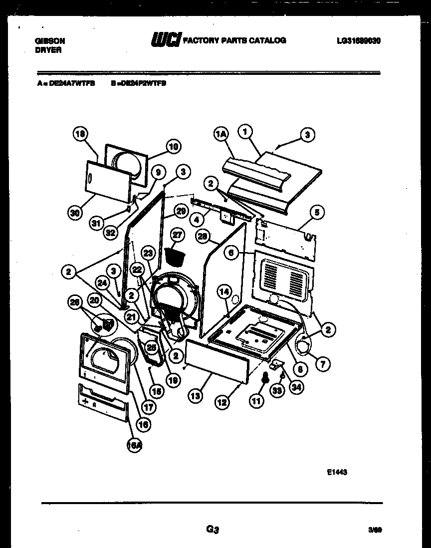 02 - CABINET PARTS